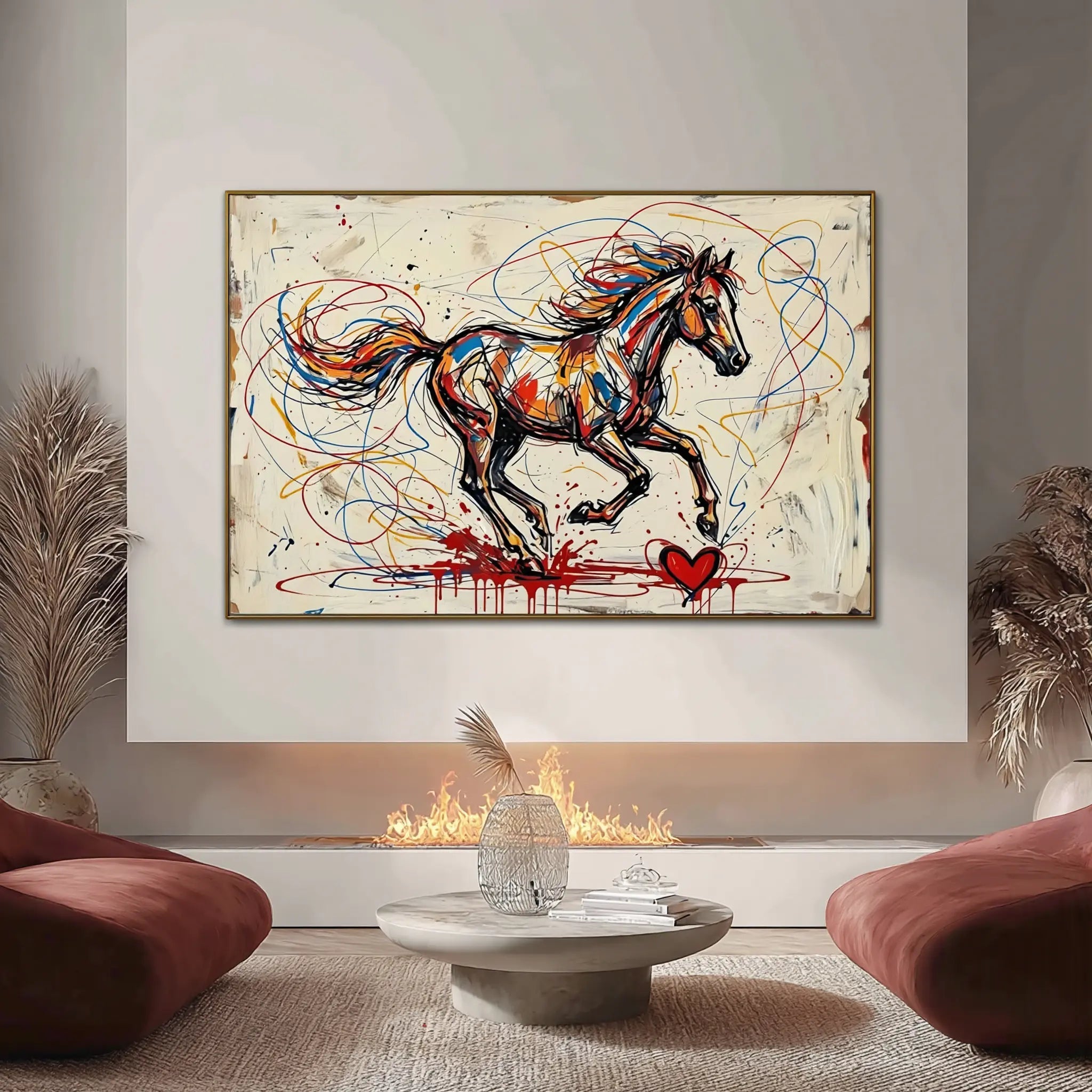 Abstract Graffiti Art GA202 - Viarteart