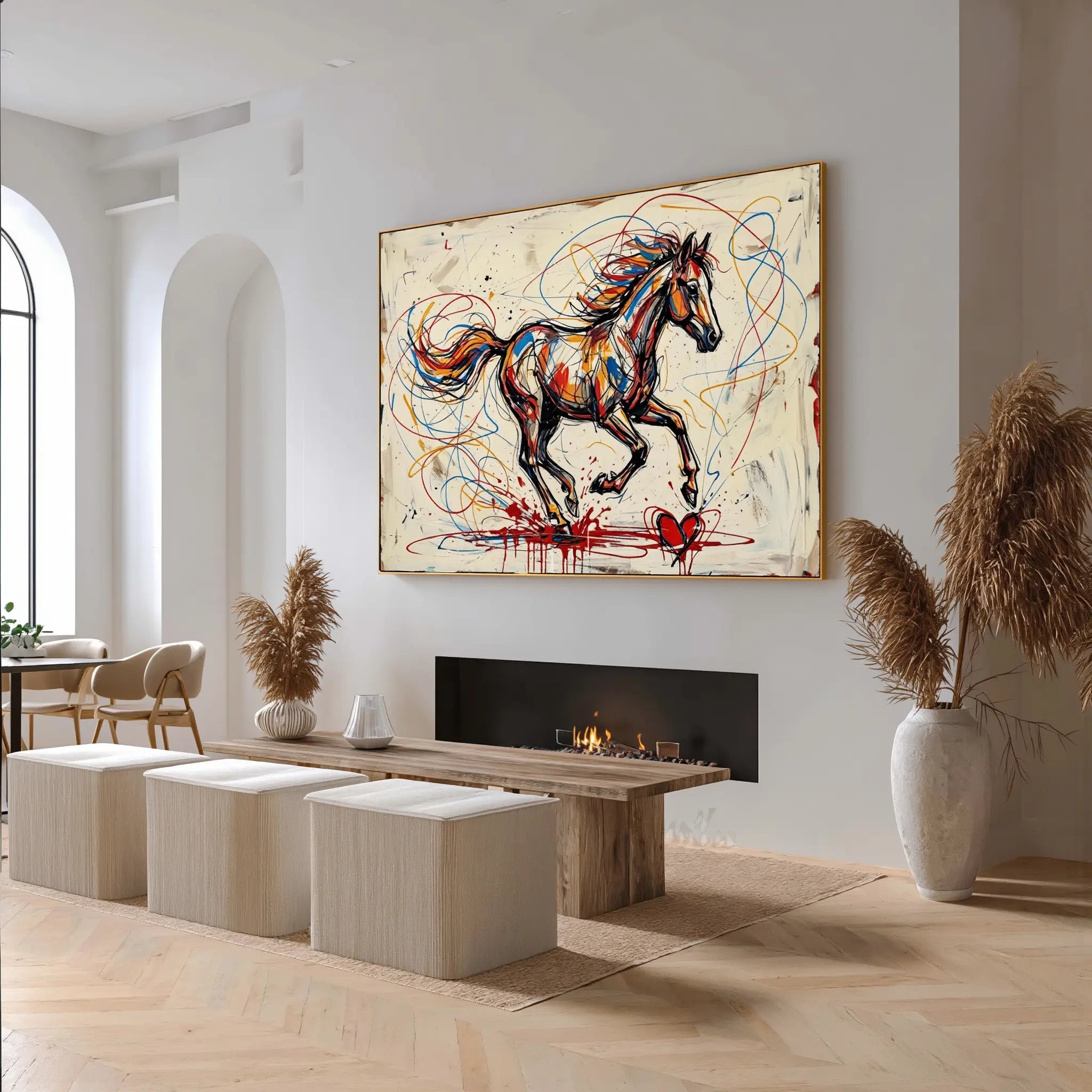 Abstract Graffiti Art GA202 - Viarteart
