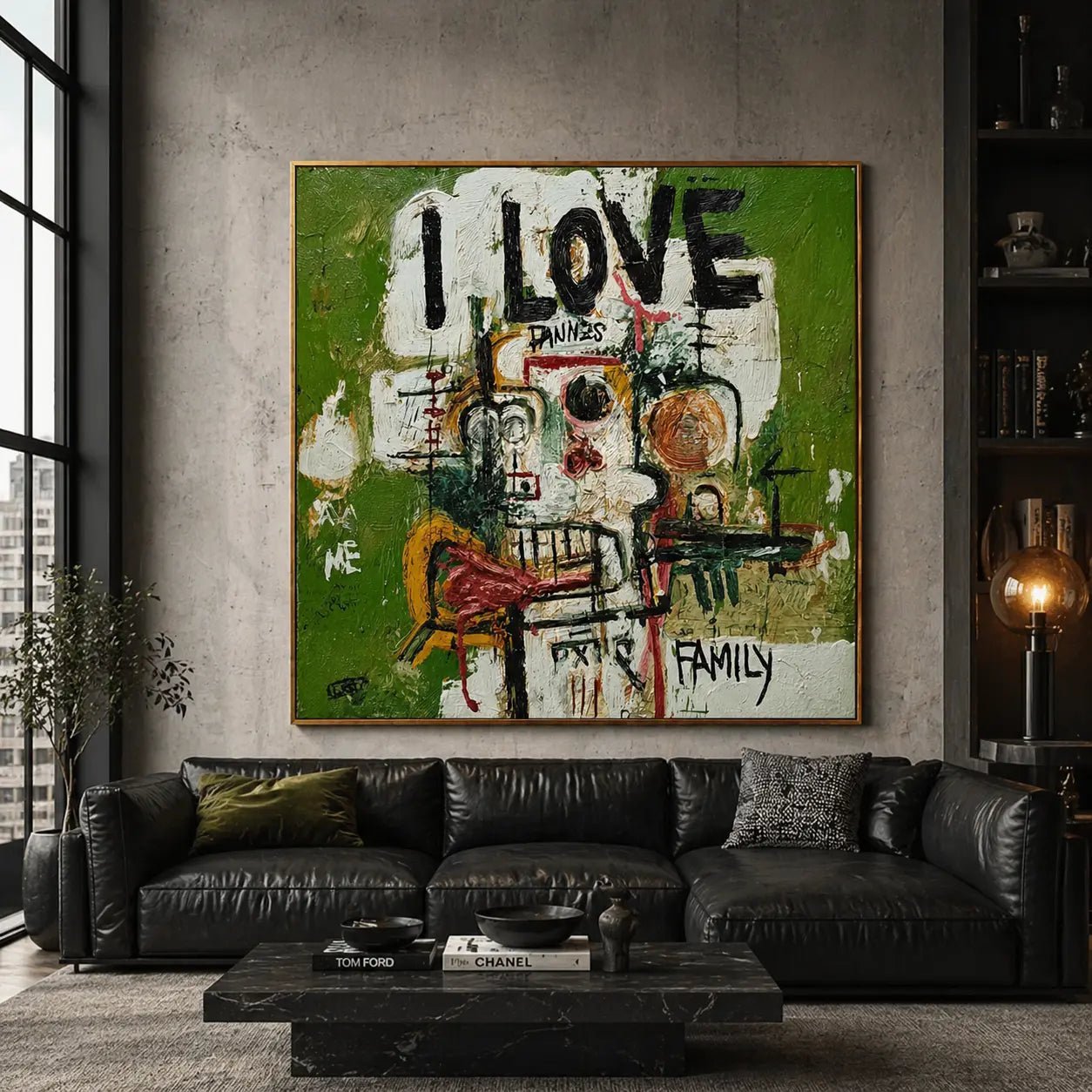 Abstract Graffiti Art GA207 - Viarteart