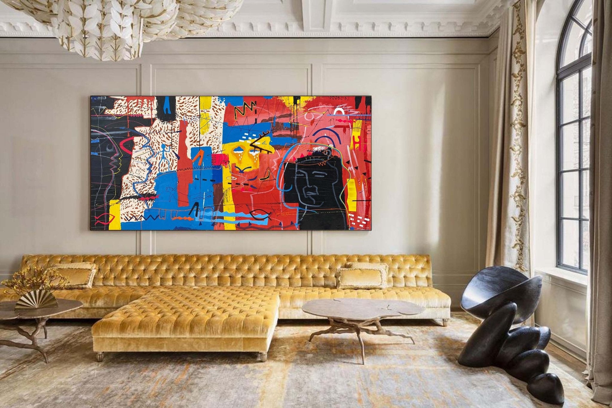 Abstract Graffiti Art GA219 - Viarteart