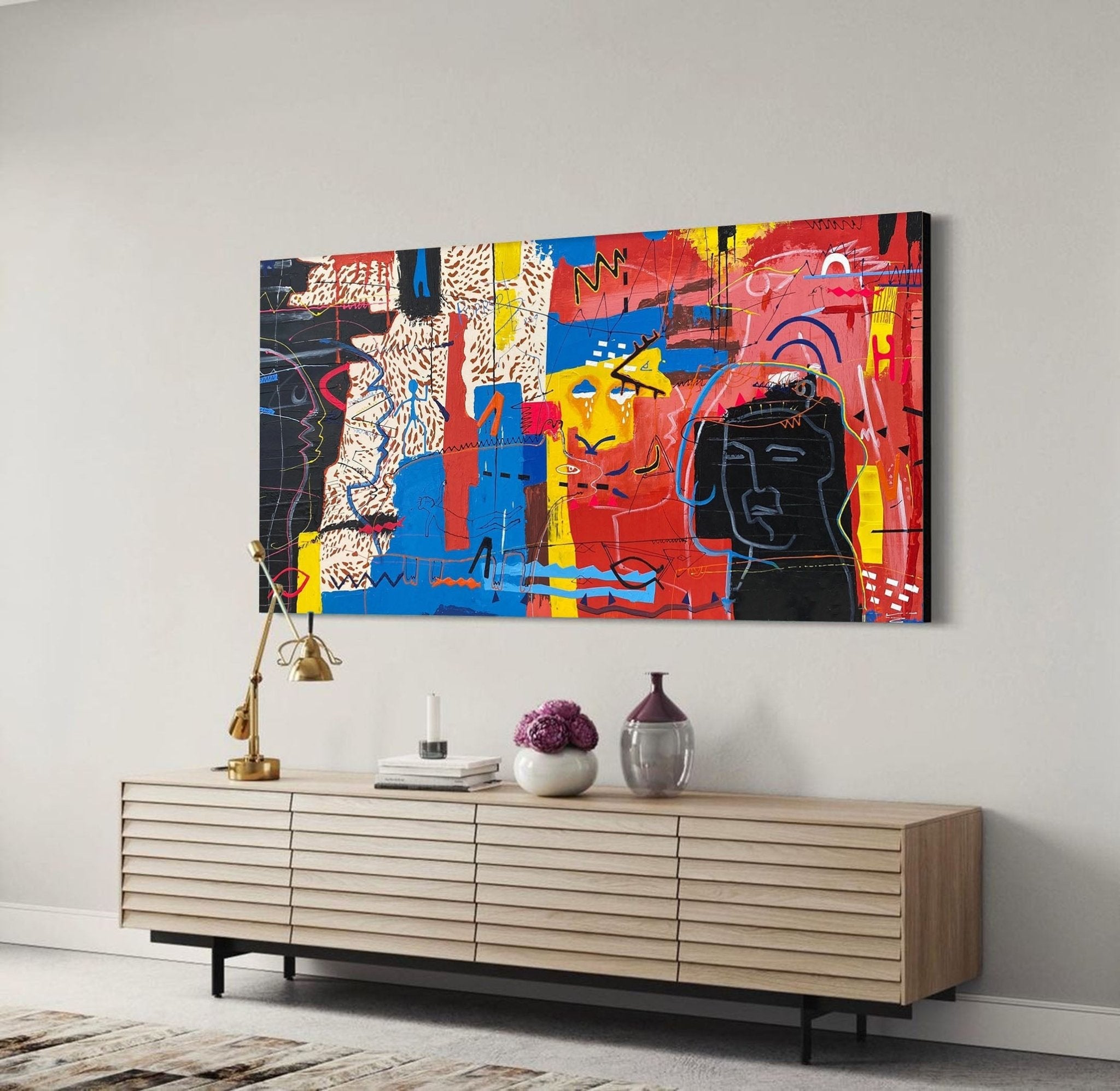 Abstract Graffiti Art GA219 - Viarteart