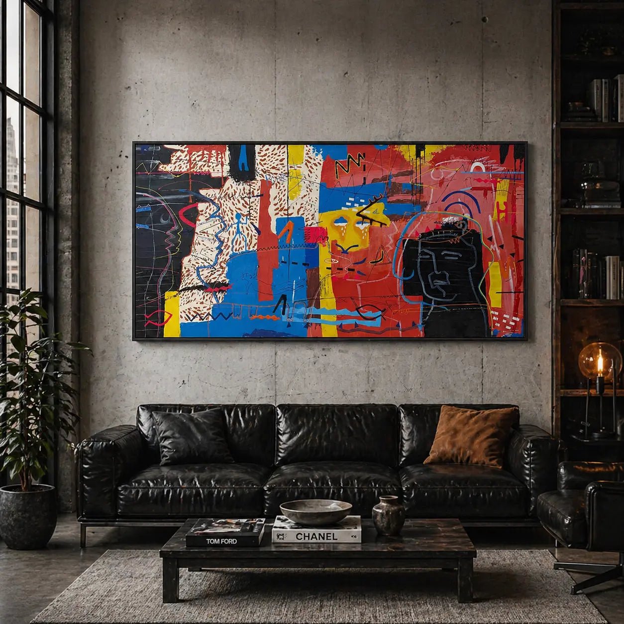 Abstract Graffiti Art GA219 - Viarteart