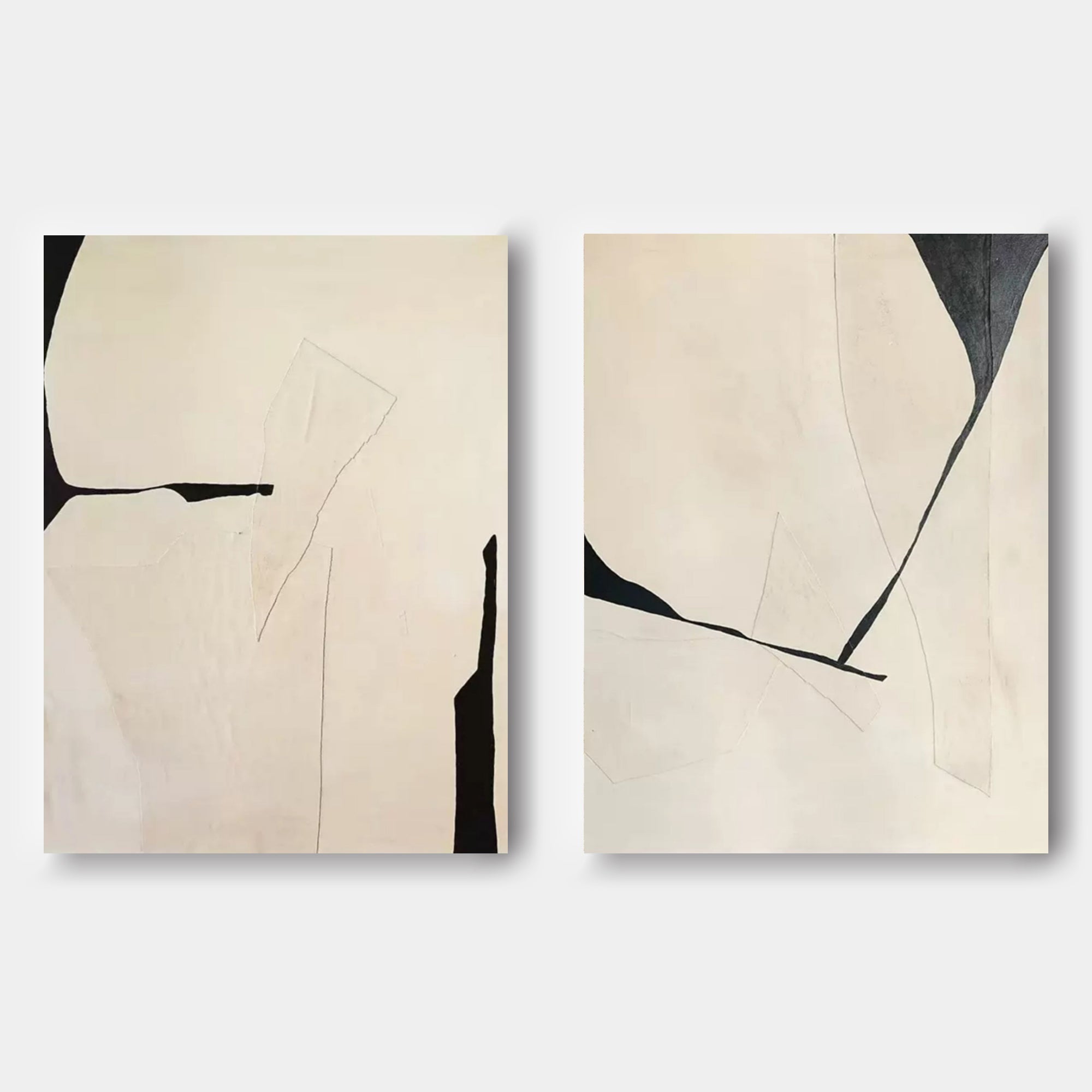 Abstract Painting Set Of 2 SP107 - Viarteart