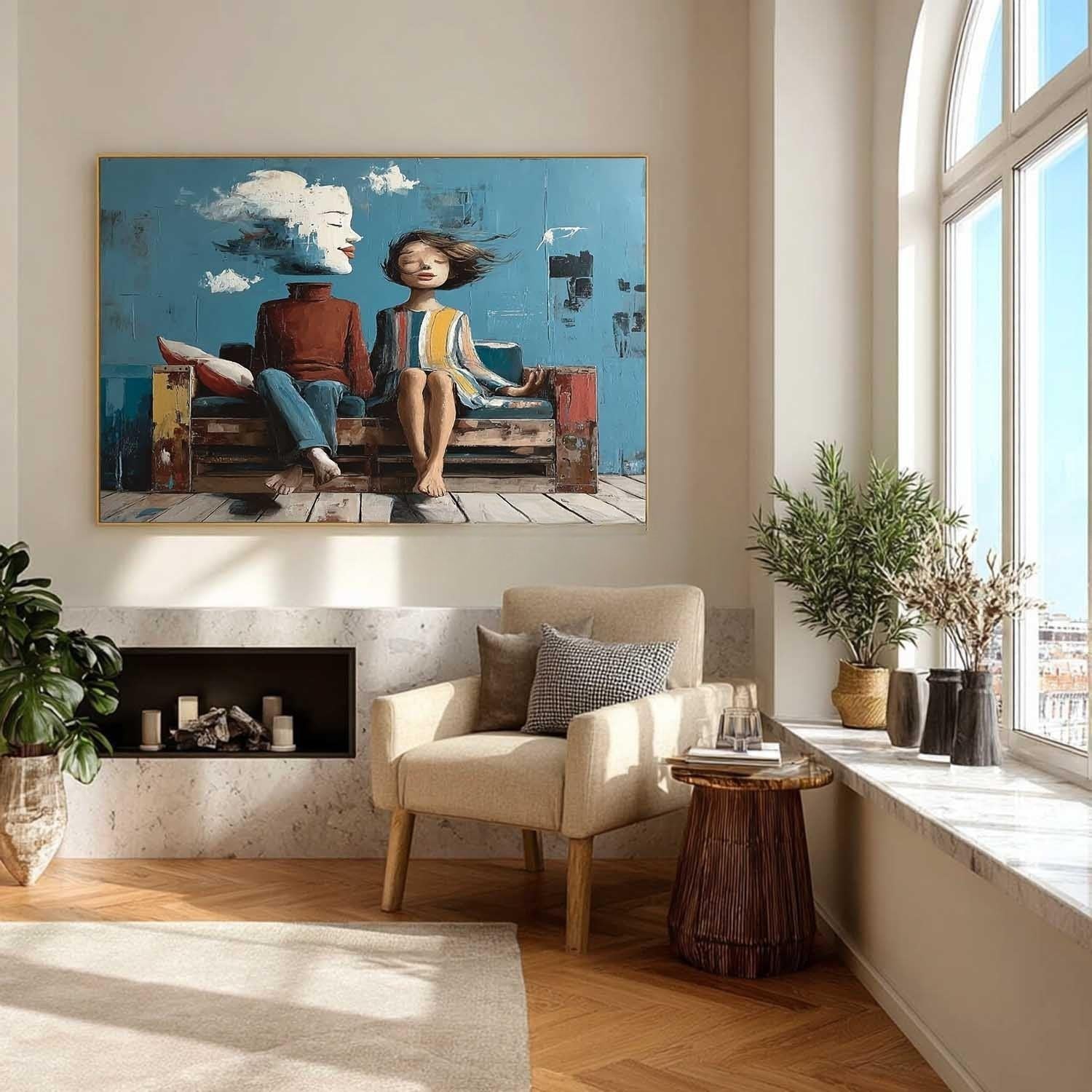 Cloud Balloon Companions SA037 - Viarteart