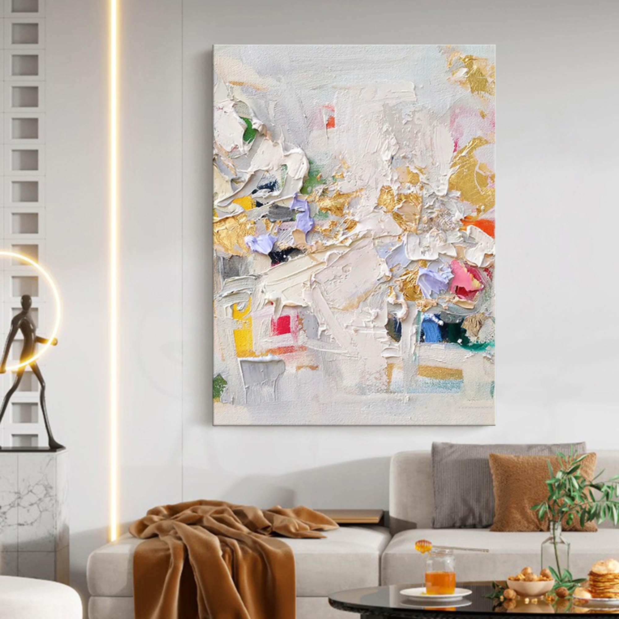 Colorful Painting CA004 - Viarteart