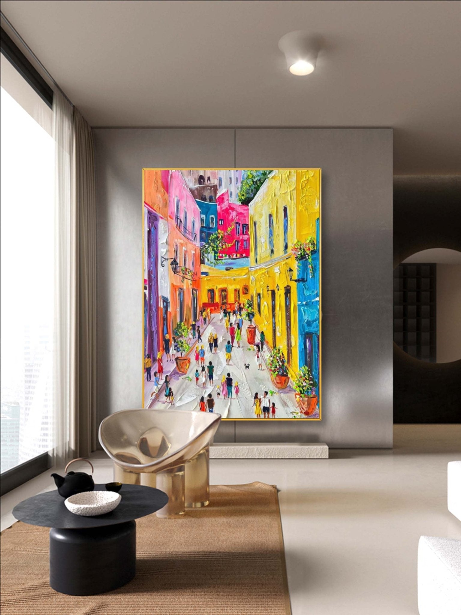 Colorful Painting CA004 - Viarteart