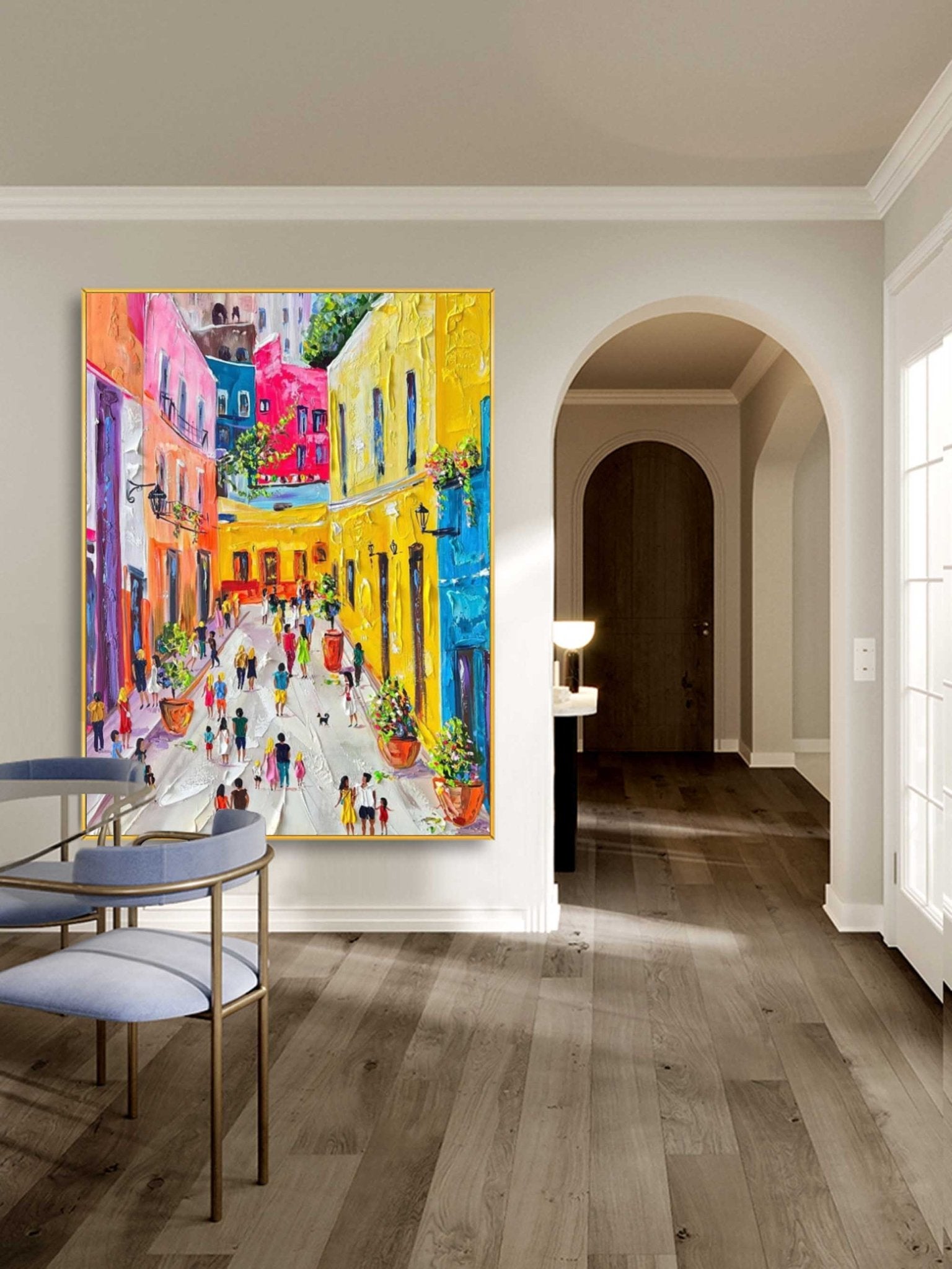 Colorful Painting CA004 - Viarteart