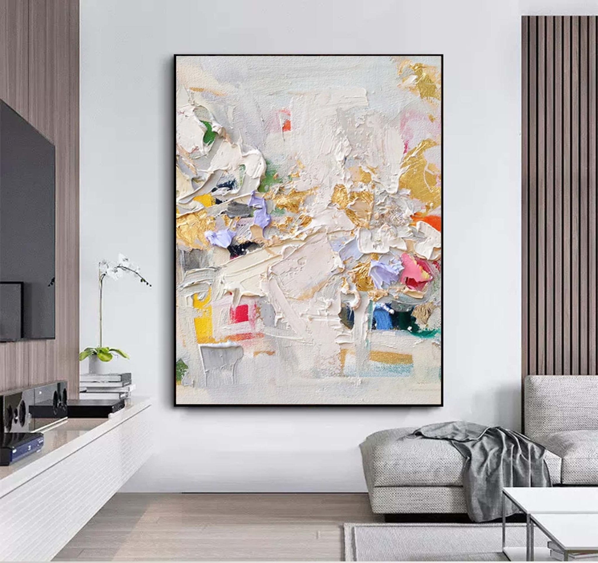 Colorful Painting CA004 - Viarteart