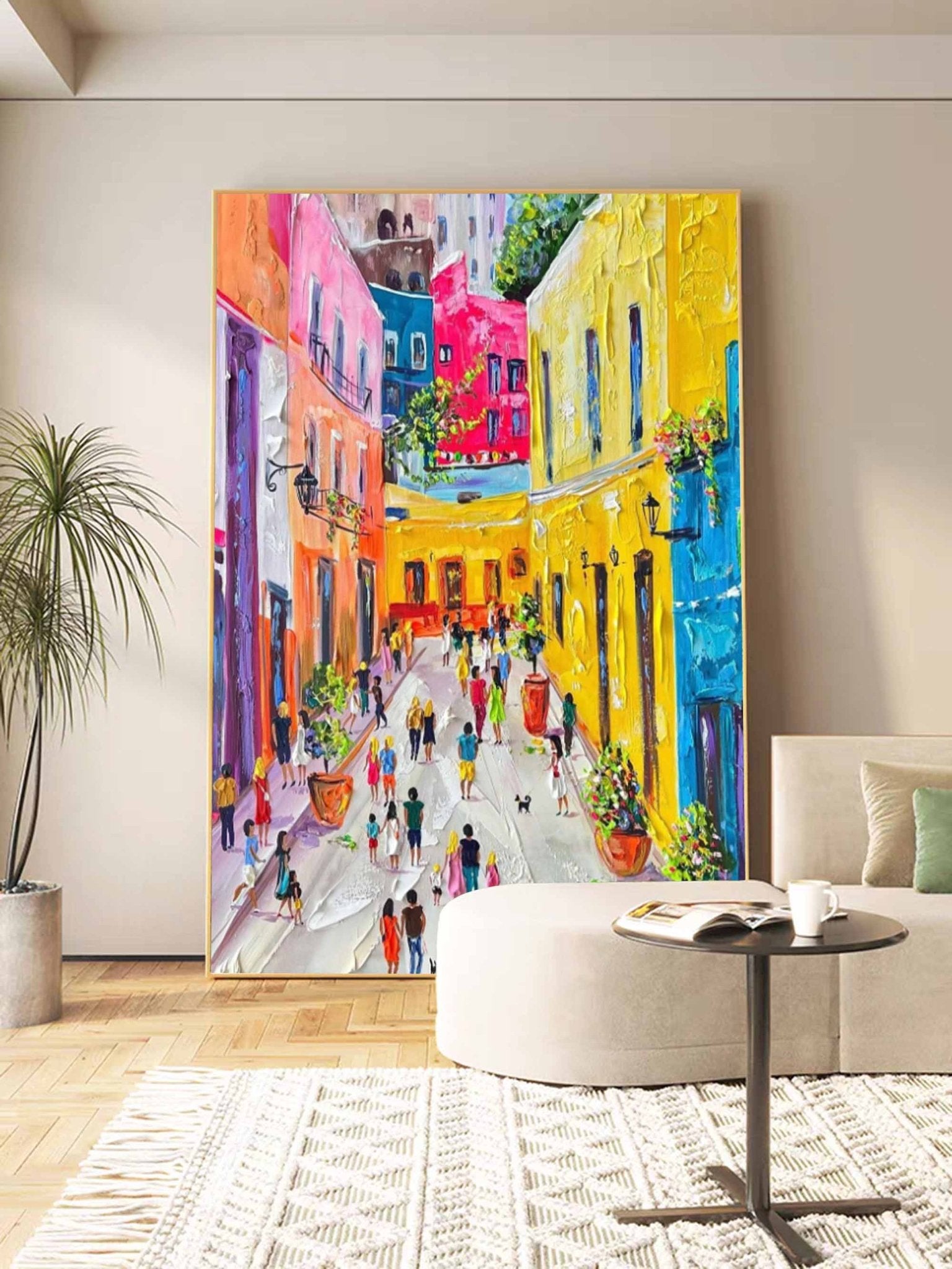 Colorful Painting CA004 - Viarteart