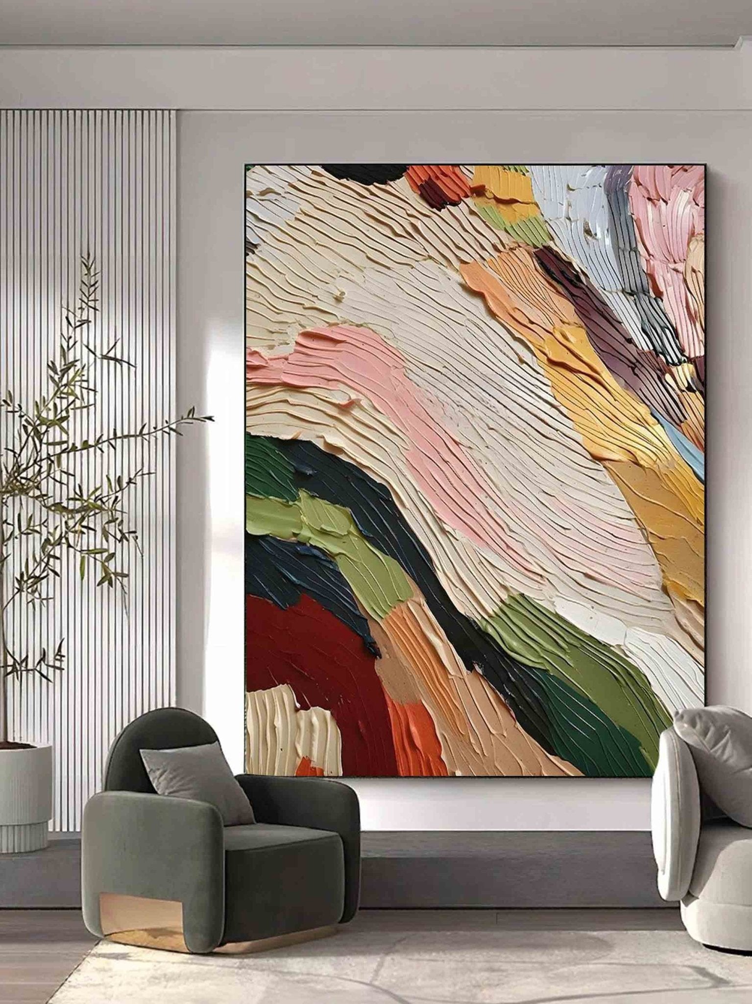 Colorful Painting CA006 - Viarteart