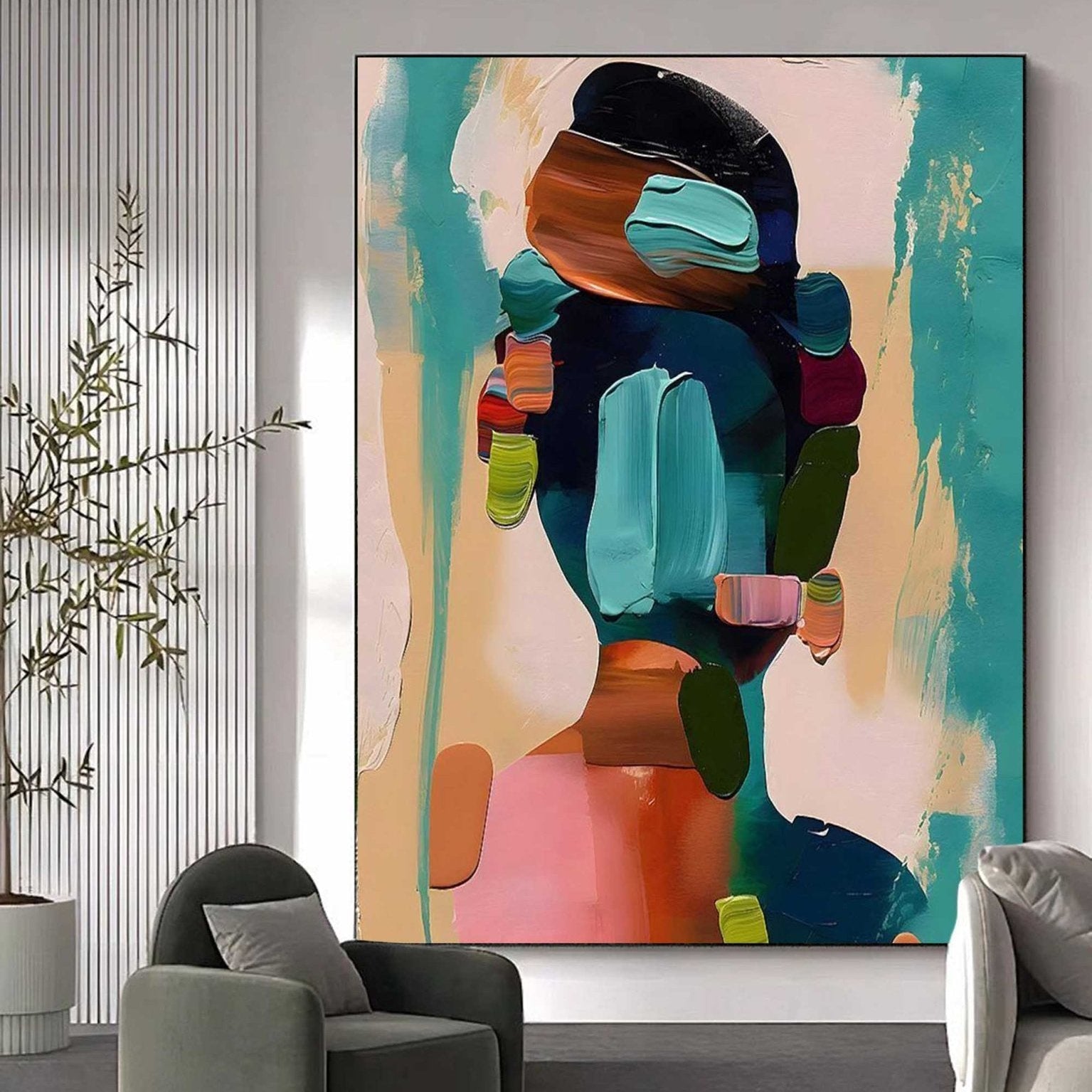 Colorful Painting CA045 - Viarteart