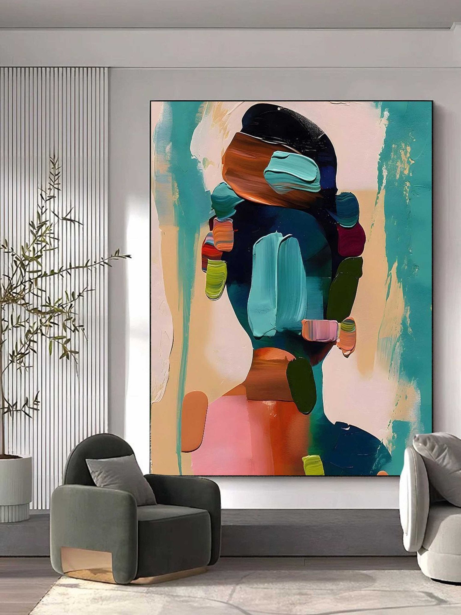 Colorful Painting CA045 - Viarteart