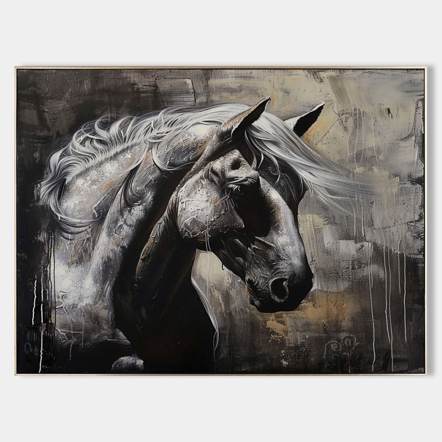 Contemporary Horse Art HA027 - Viarteart
