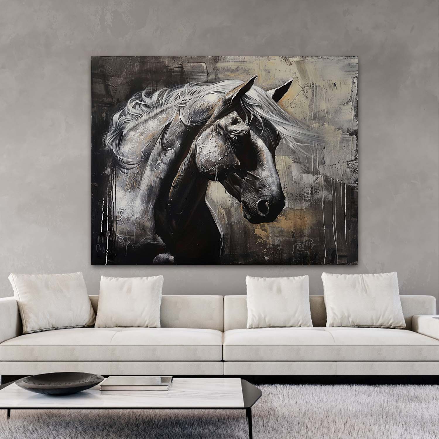 Contemporary Horse Art HA027 - Viarteart