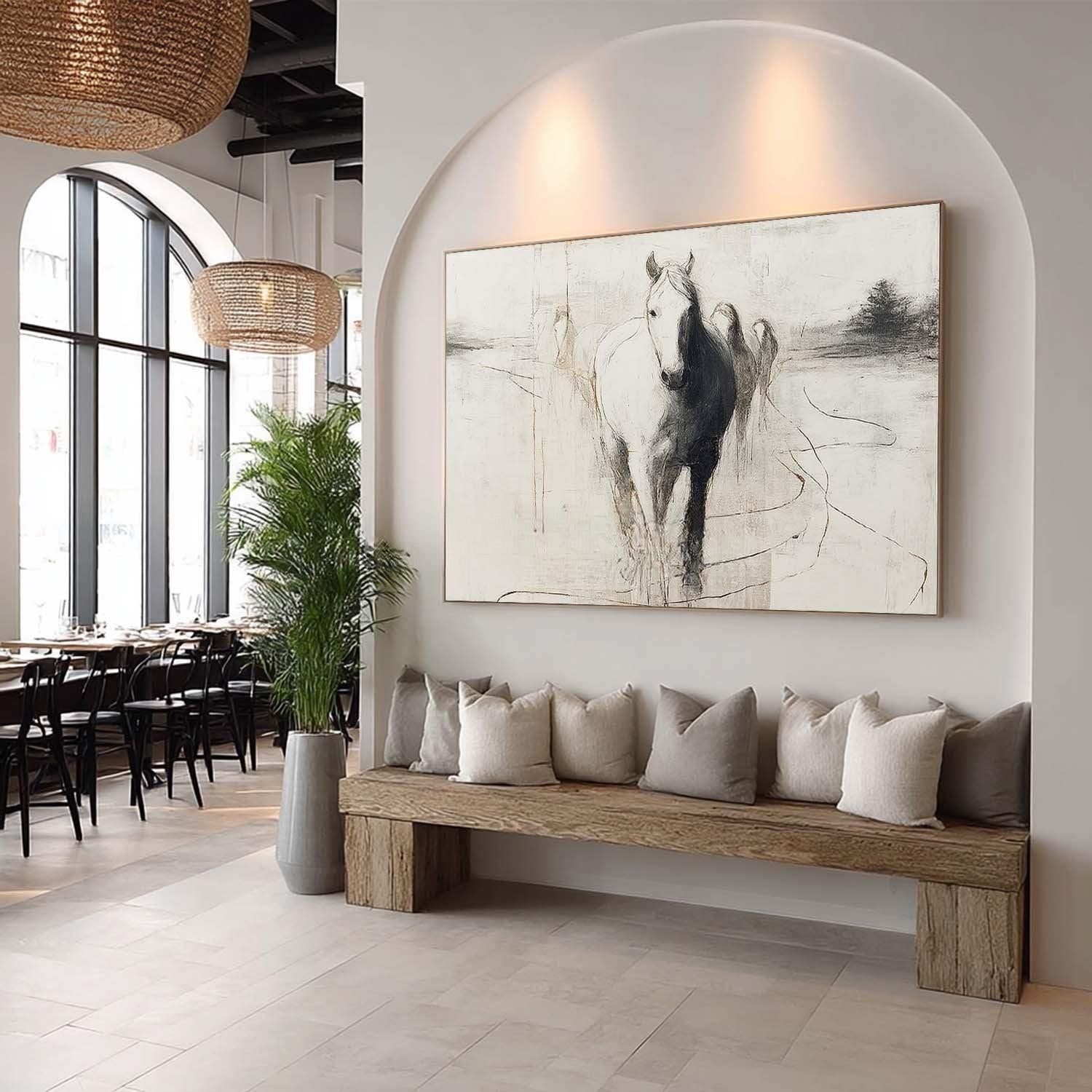 Contemporary Horse Art HA003 - Viarteart
