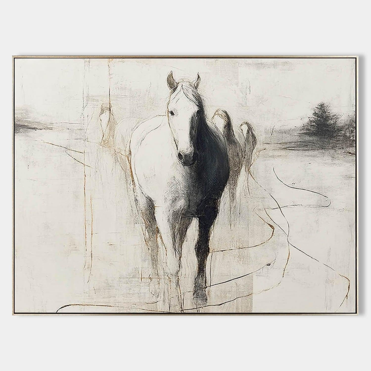 Contemporary Horse Art HA003 - Viarteart