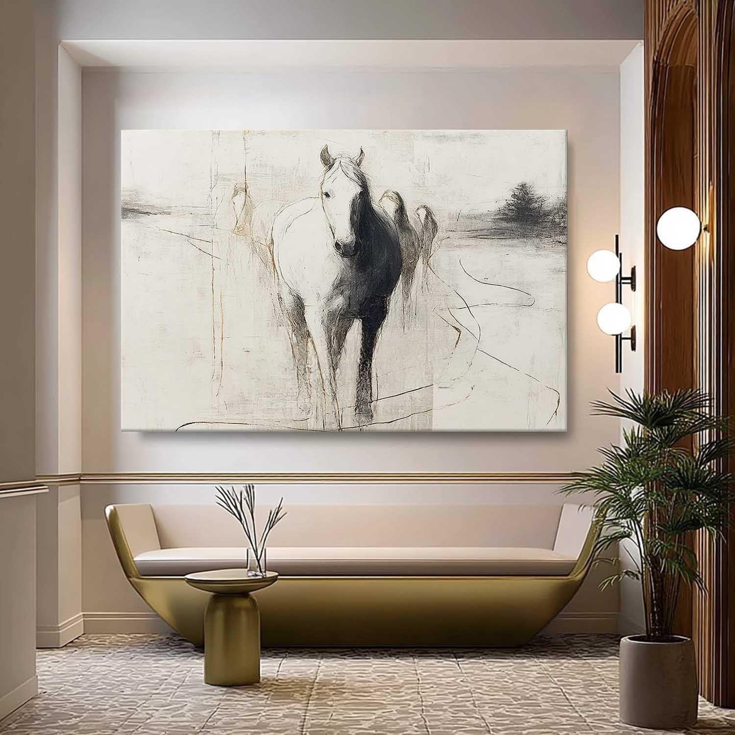 Contemporary Horse Art HA003 - Viarteart