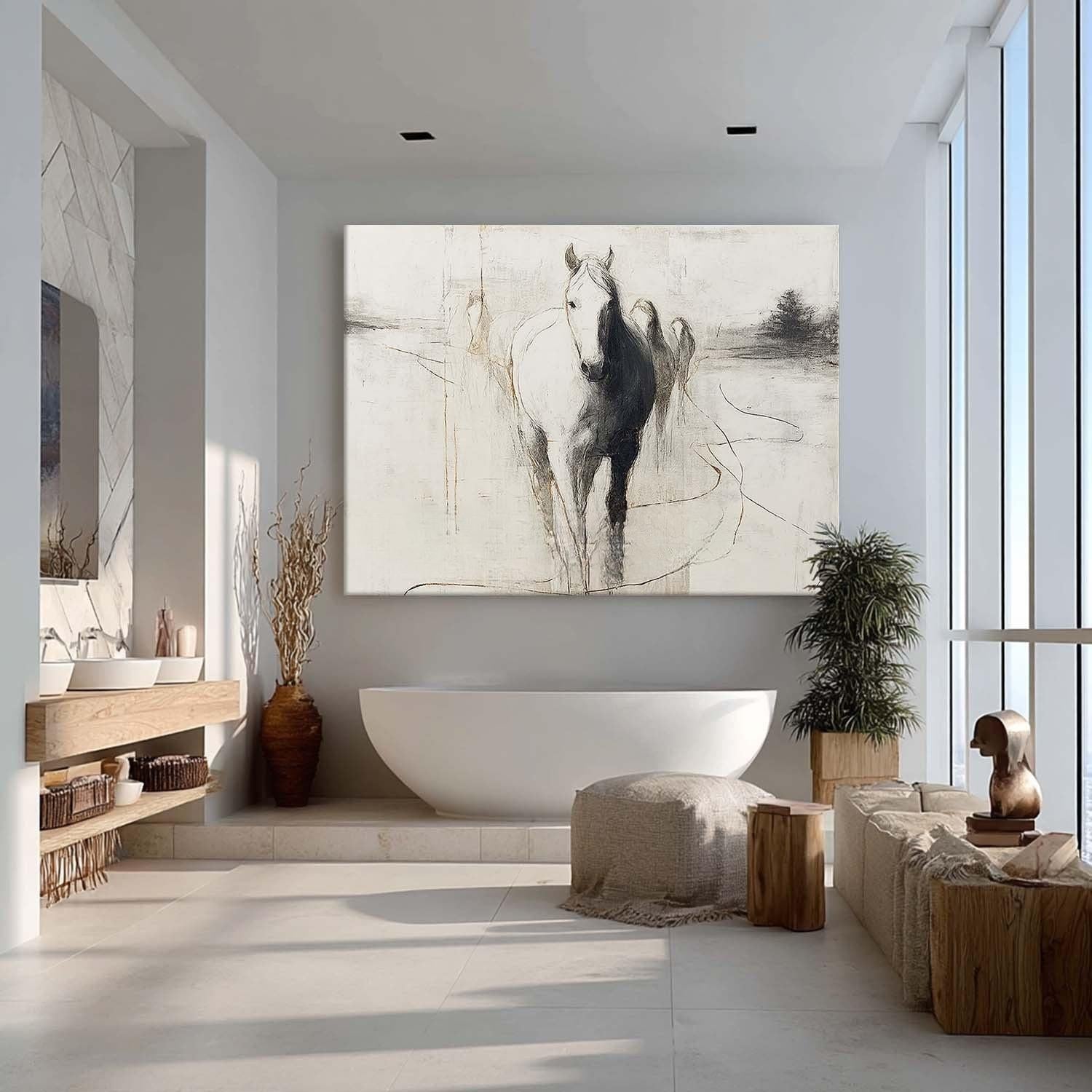 Contemporary Horse Art HA003 - Viarteart