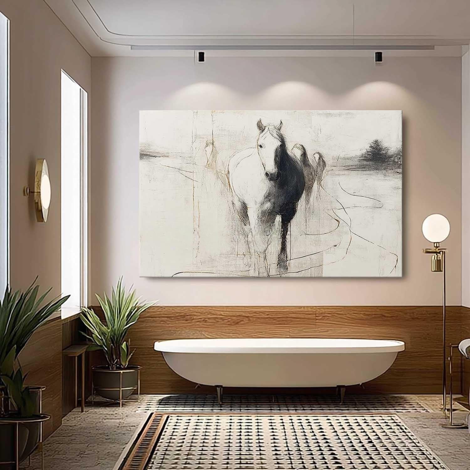 Contemporary Horse Art HA003 - Viarteart