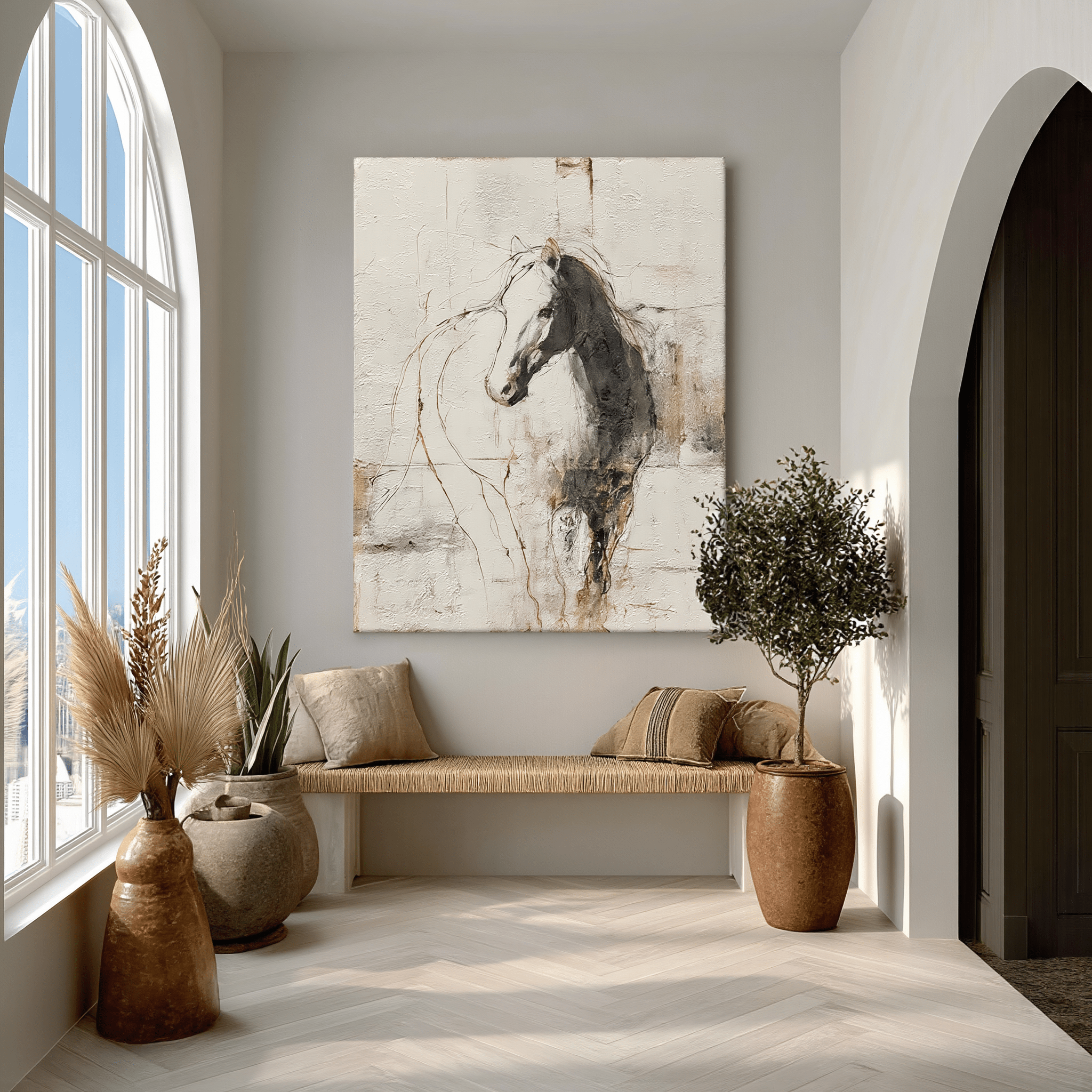 Contemporary Horse Art HA041 - Viarteart