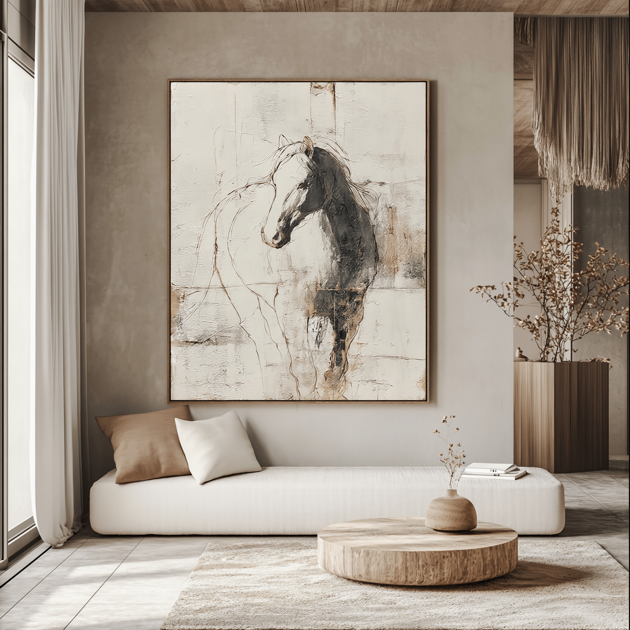 Contemporary Horse Art HA041 - Viarteart