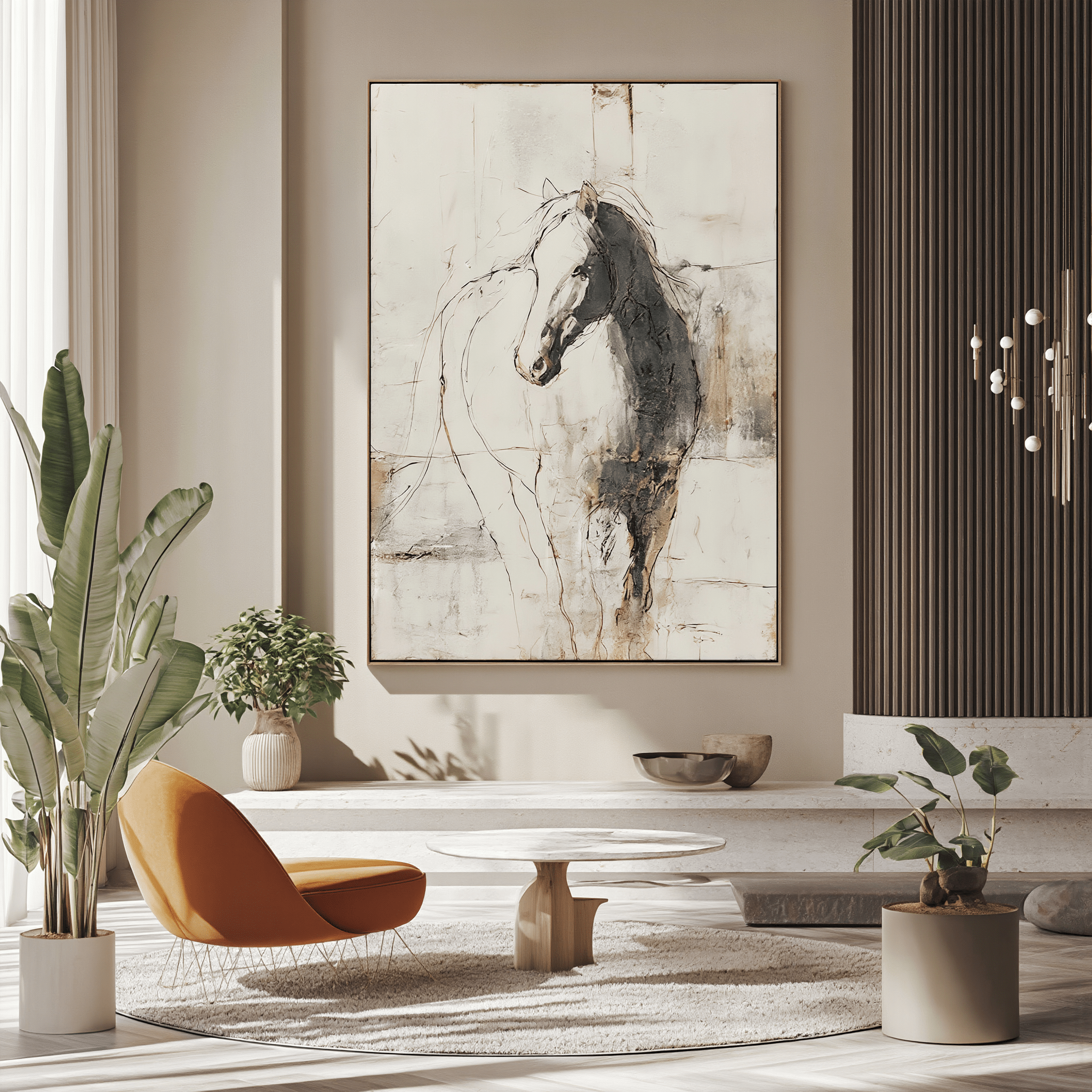 Contemporary Horse Art HA041 - Viarteart