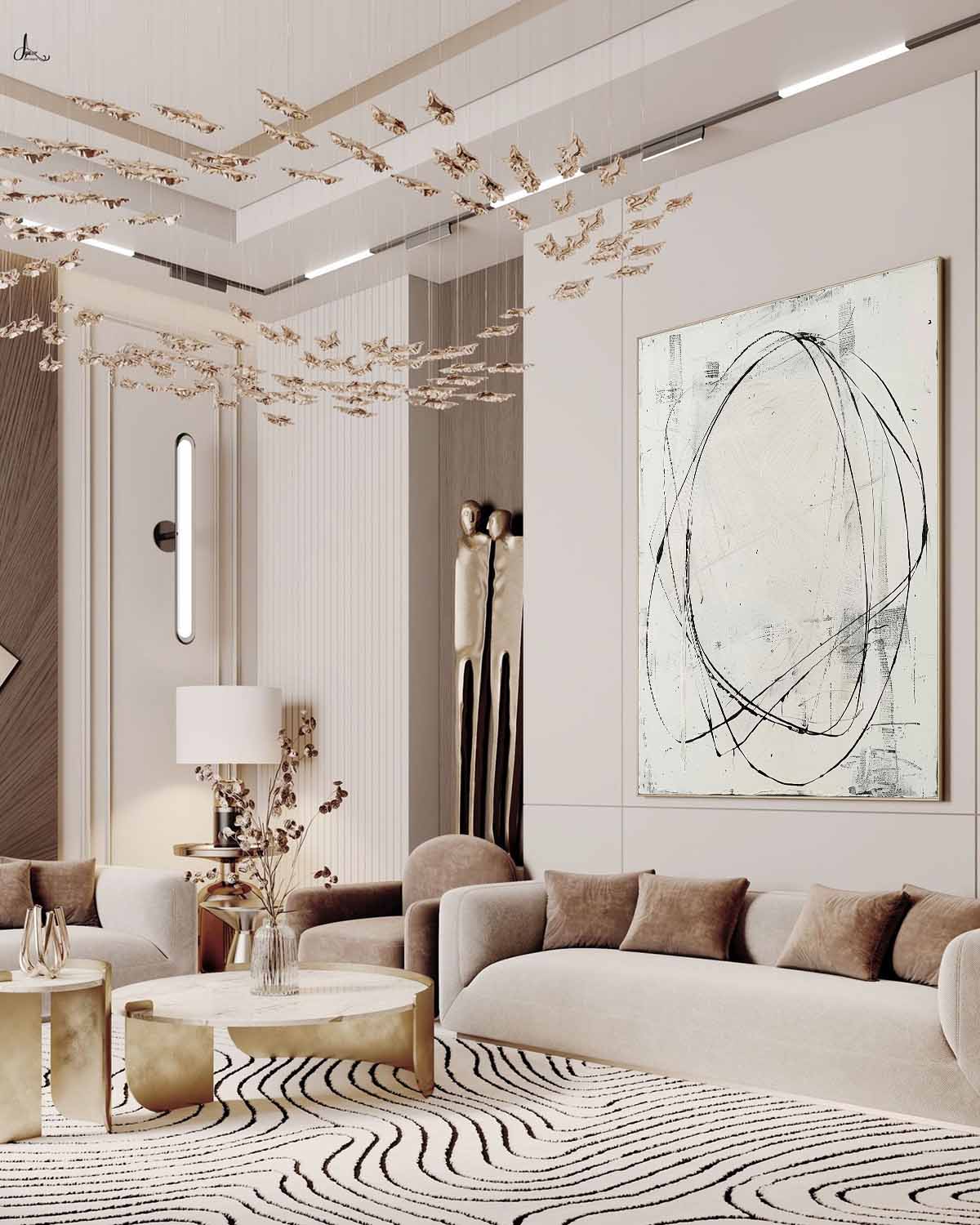 Contemporary Minimalist Art MA002 - Viarteart