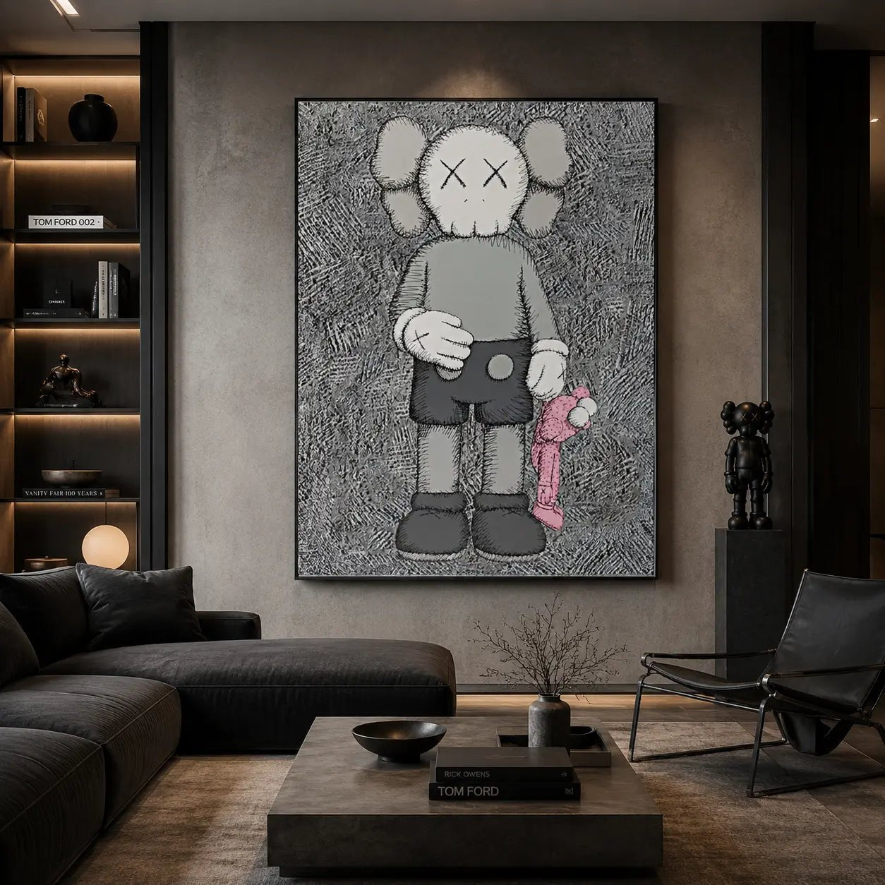 Kaws Pop Art KS001 - Viarteart