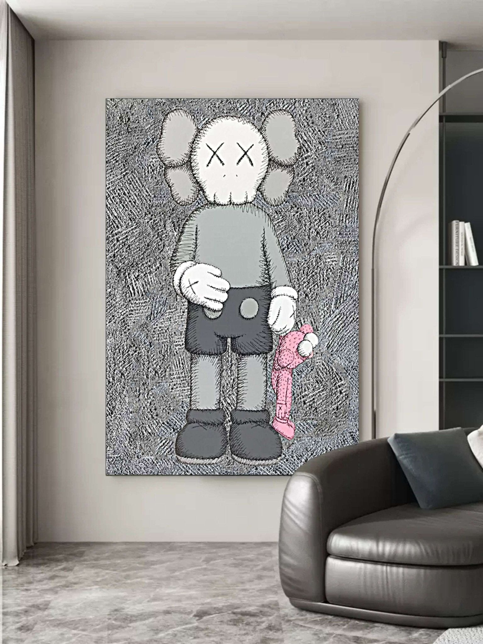 Kaws Pop Art KS023 - Viarteart