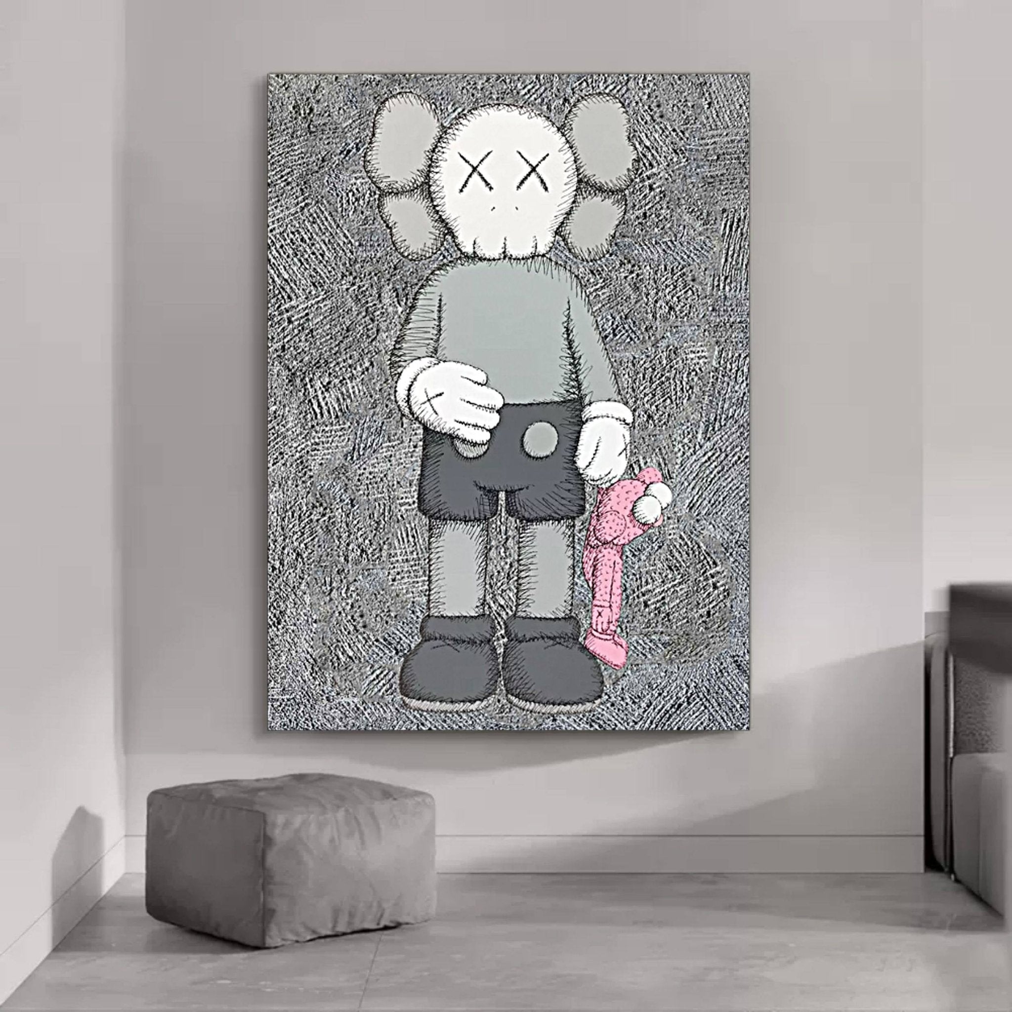 Kaws Pop Art KS023 - Viarteart