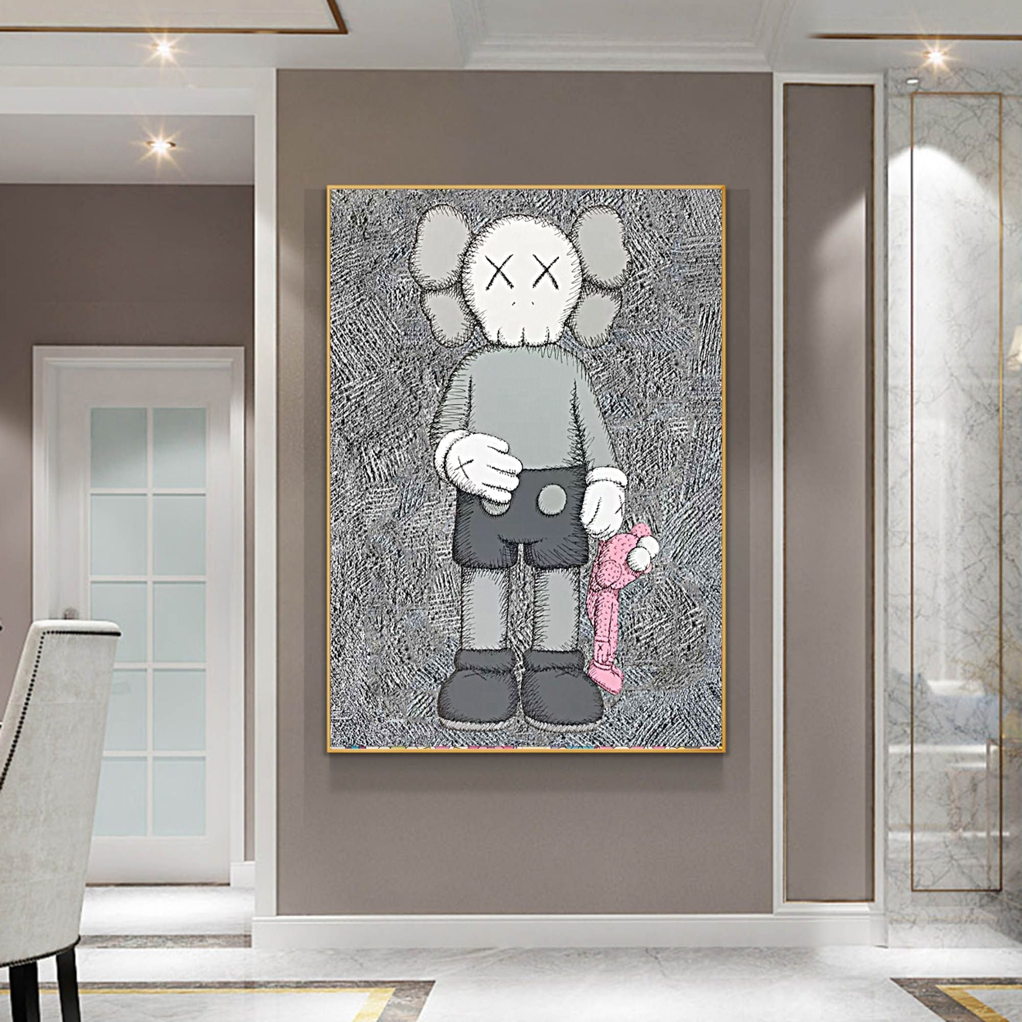Kaws Pop Art KS023 - Viarteart