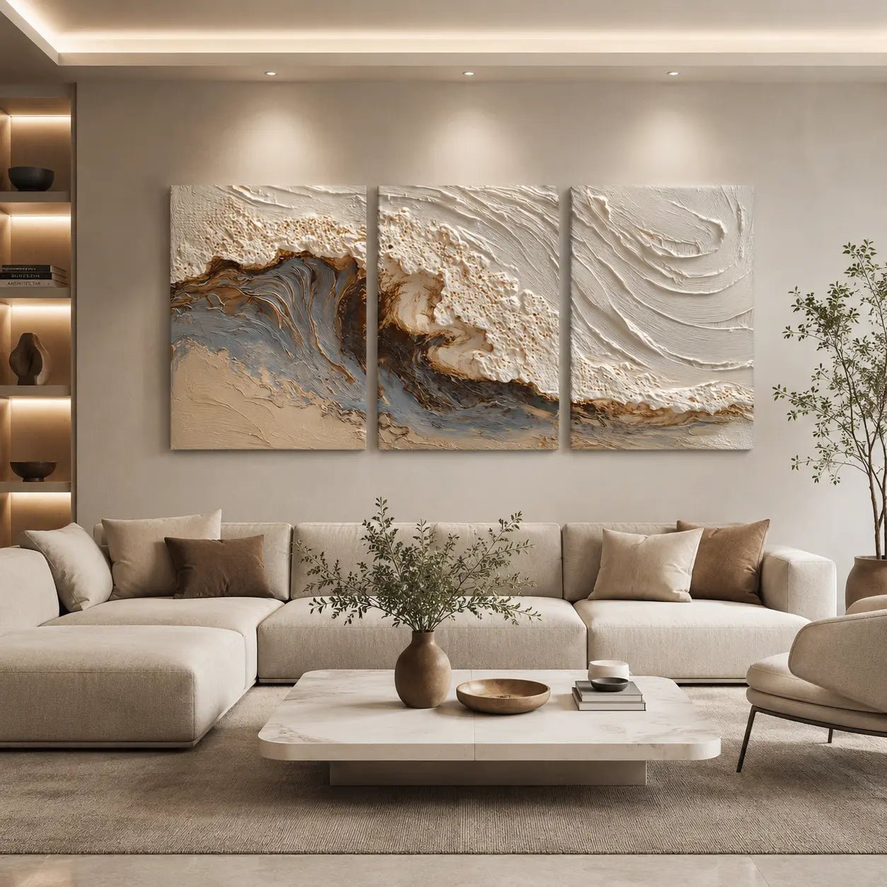 Plaster Art Texture Painting SG003 - Viarteart