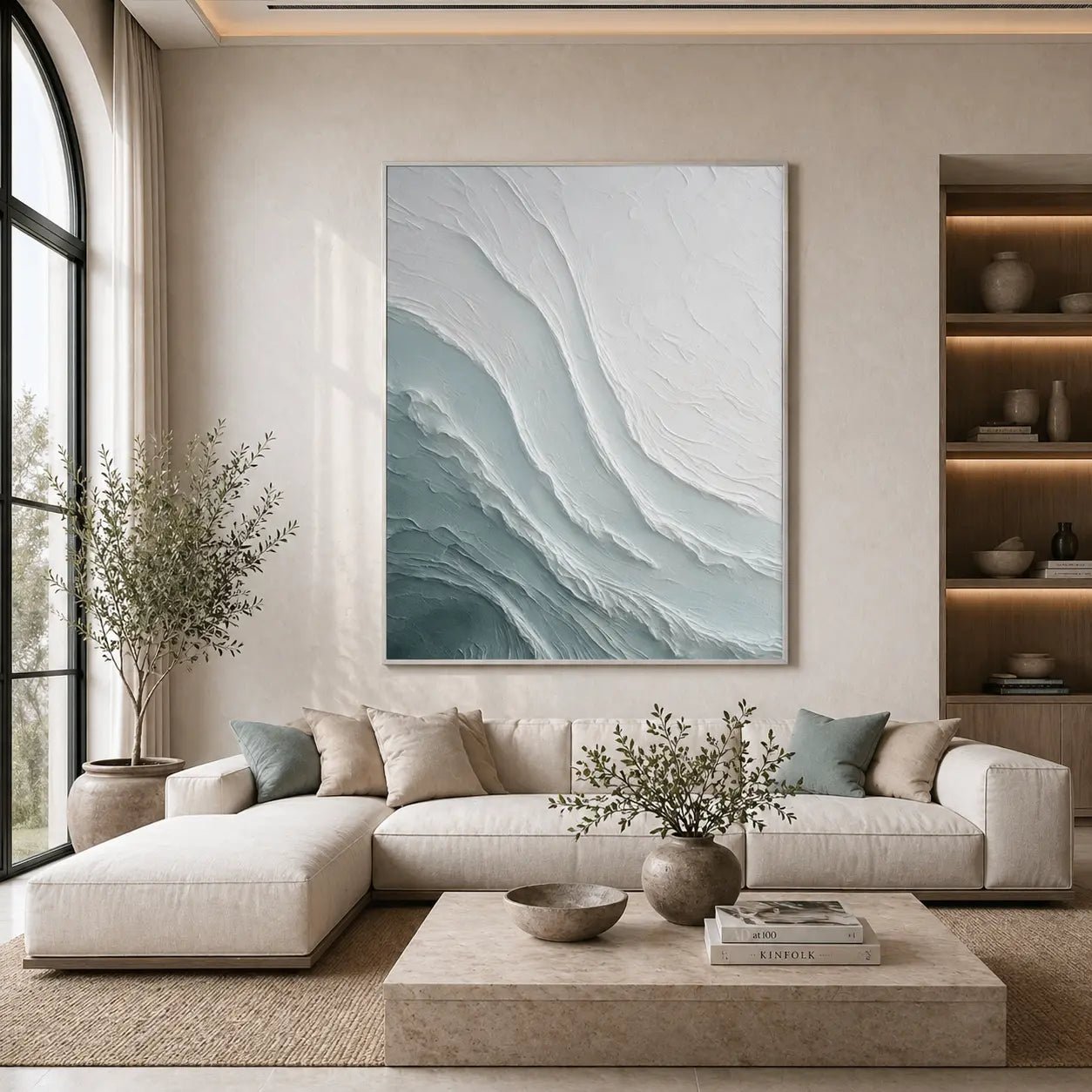 Plaster Art Texture Painting SG005 - Viarteart
