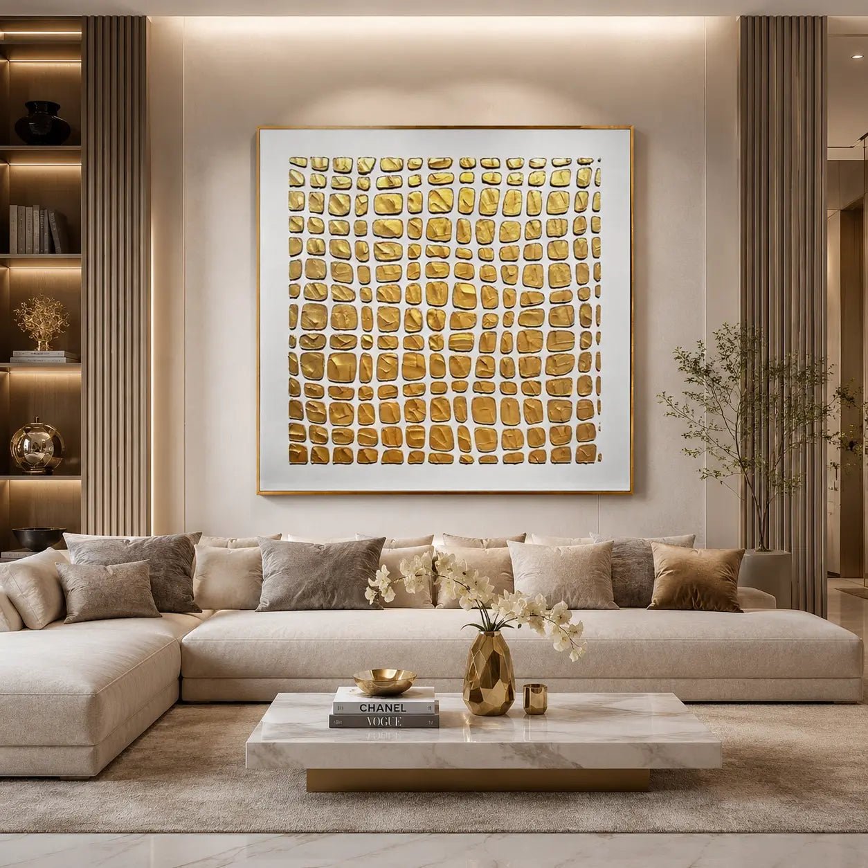 Plaster Art Texture Painting SG006 - Viarteart