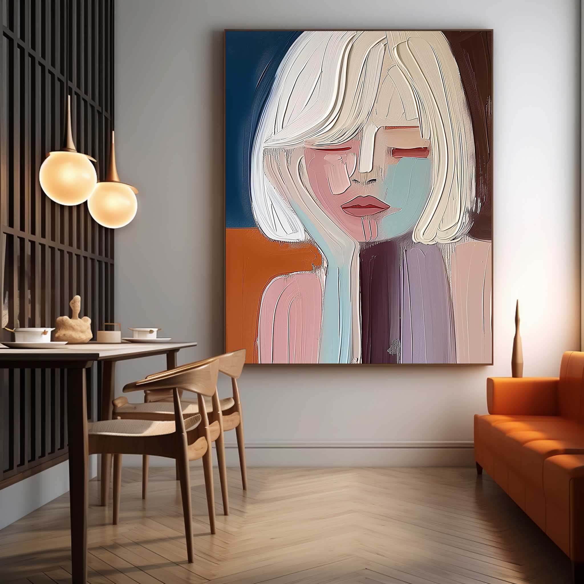 Plaster Art Texture Painting SG007 - Viarteart