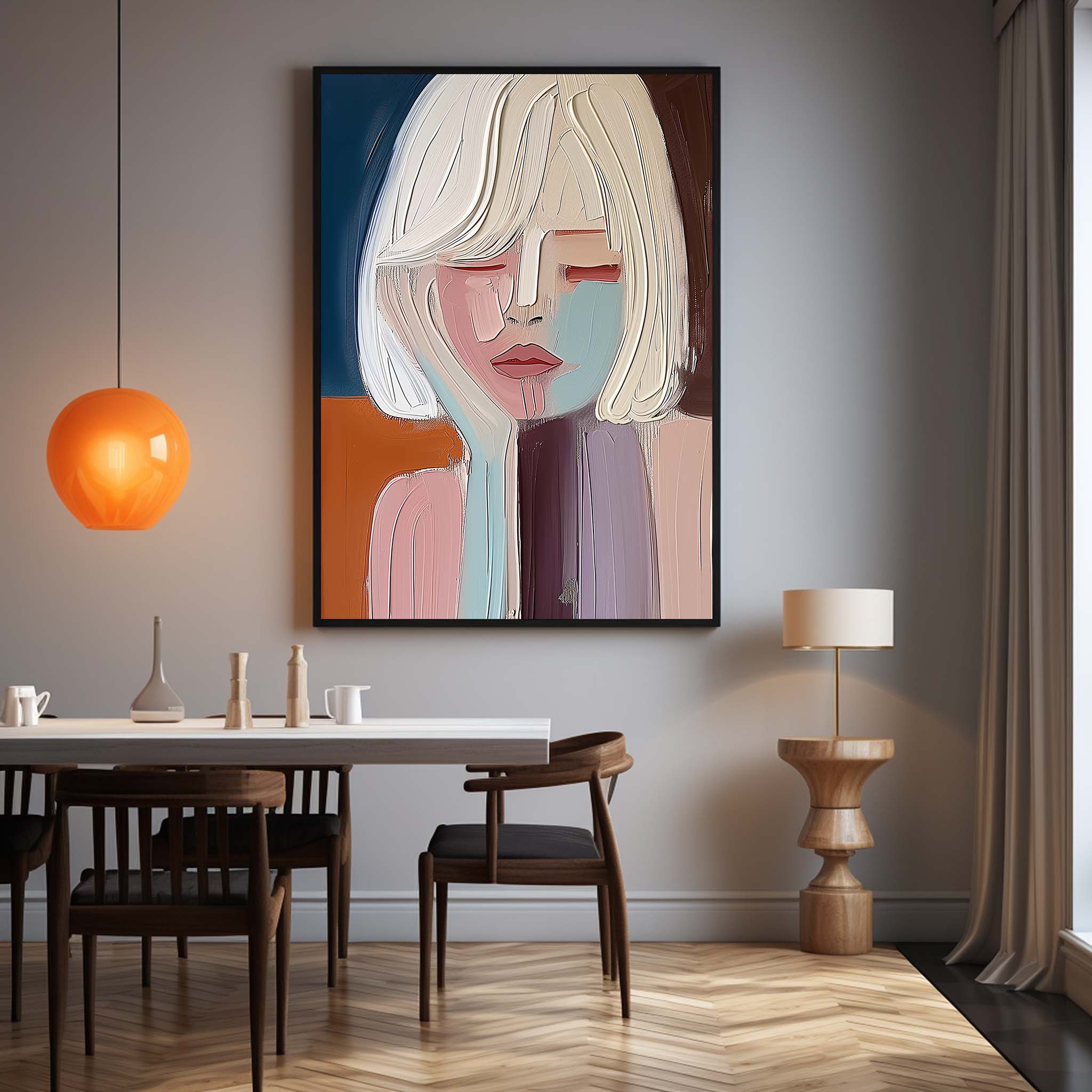 Plaster Art Texture Painting SG007 - Viarteart