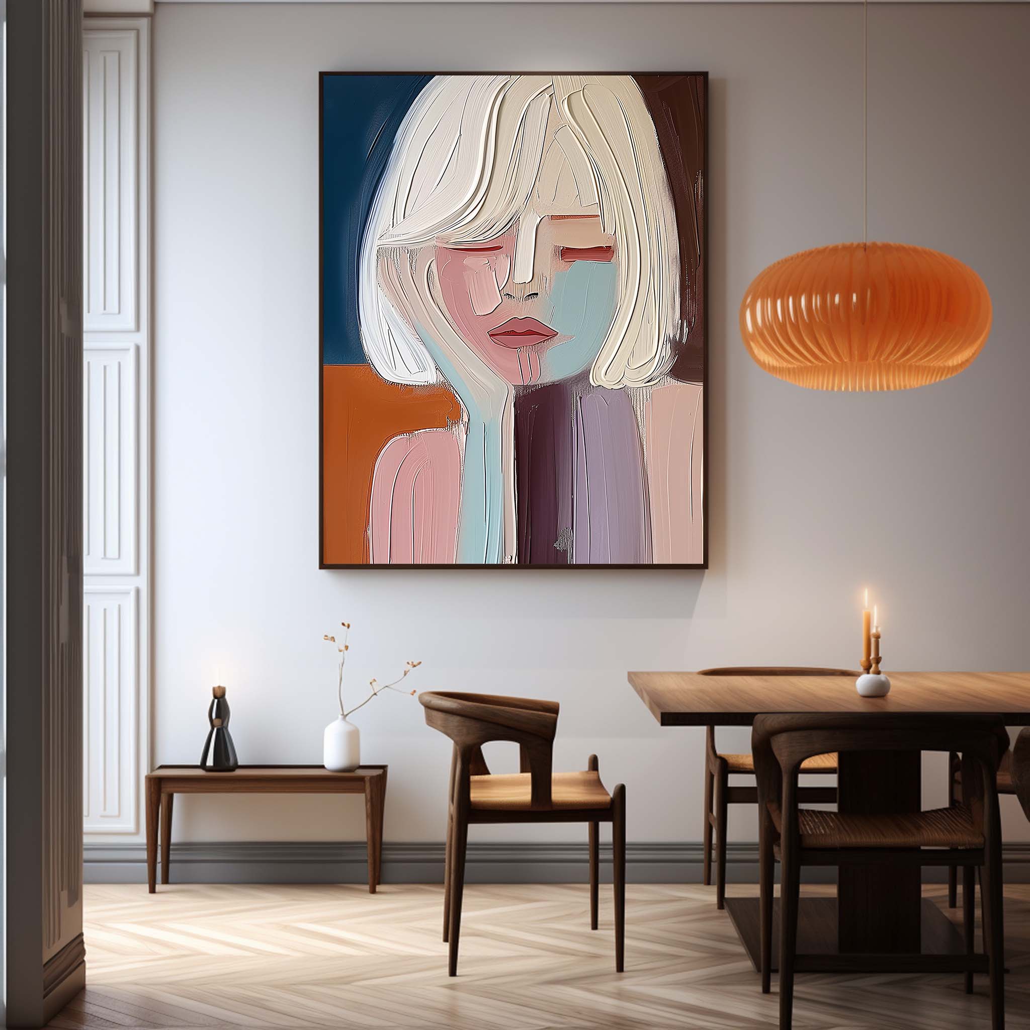 Plaster Art Texture Painting SG007 - Viarteart