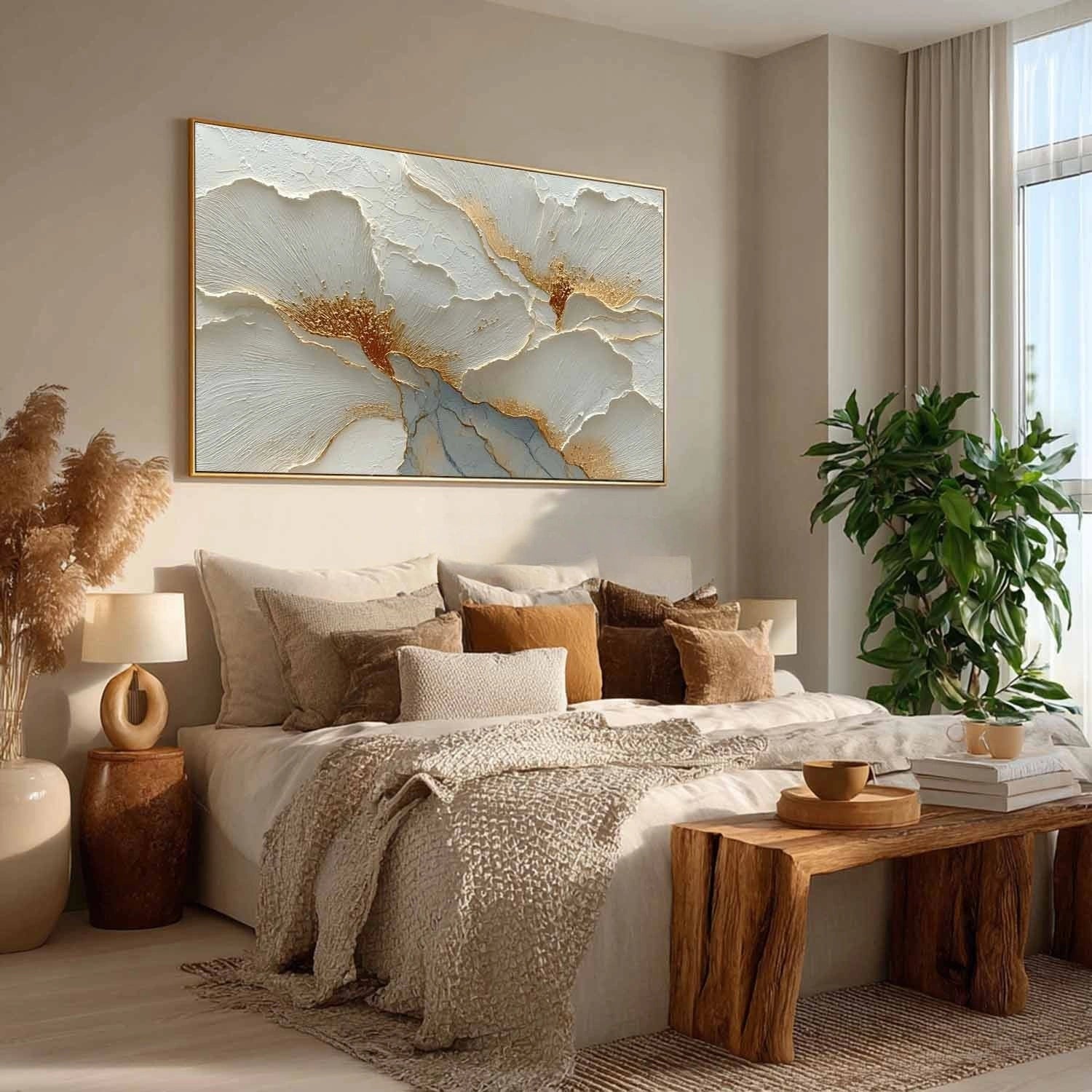 Plaster Art Texture Painting SG009 - Viarteart
