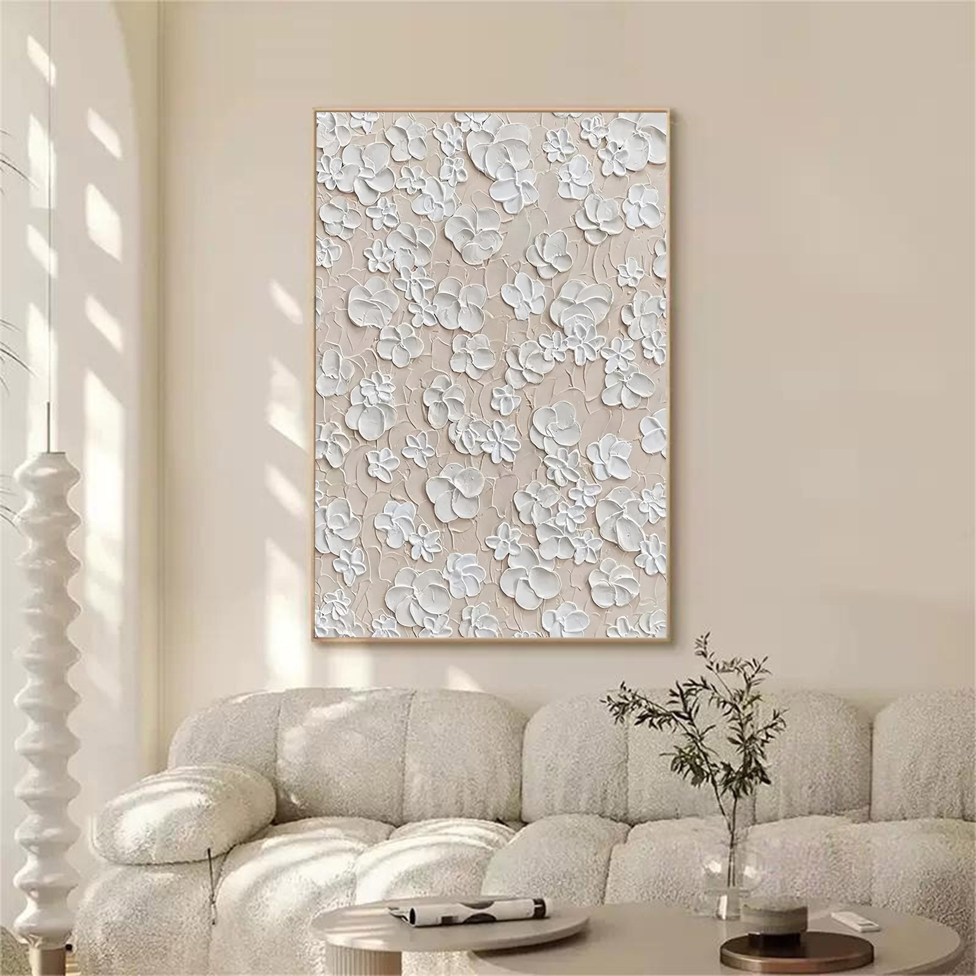 Plaster Art Texture Painting SG011 - Viarteart