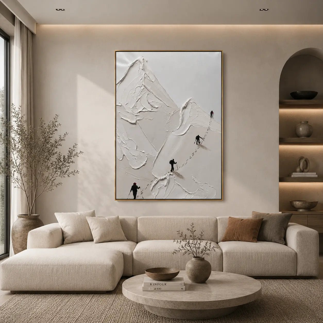 Plaster Art Texture Painting SG013 - Viarteart