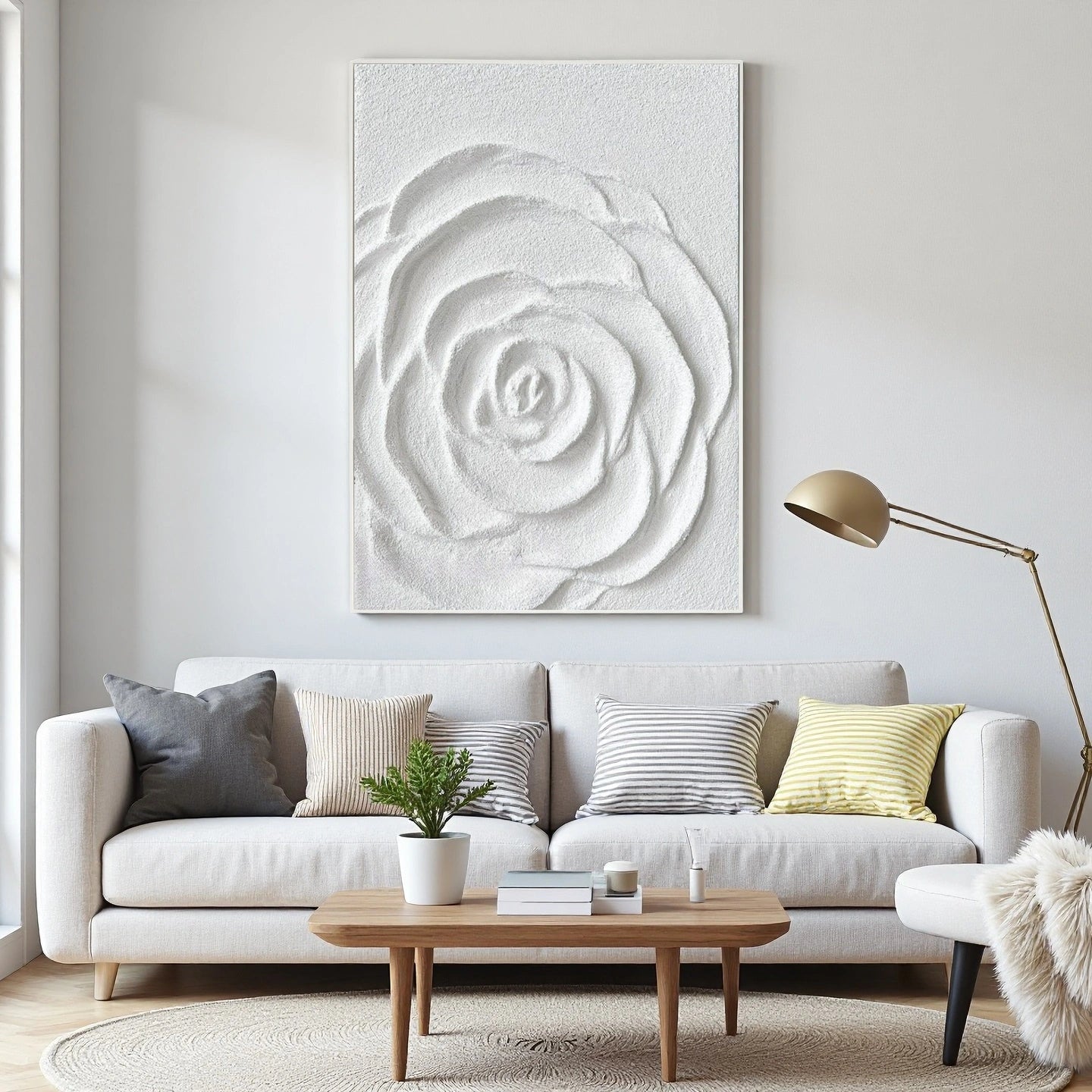 Plaster Art Texture Painting SG014 - Viarteart