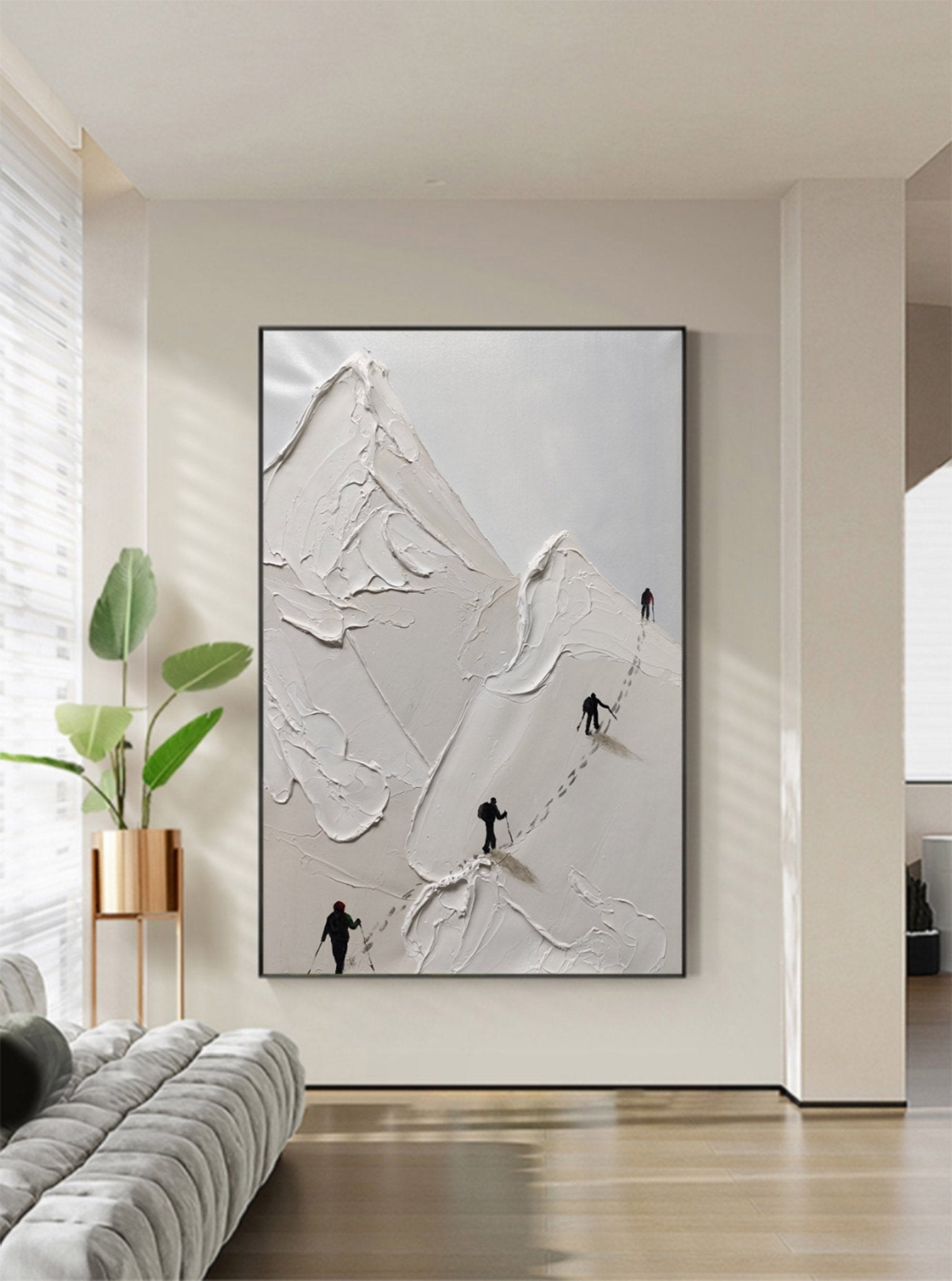 Plaster Art Texture Painting SG018 - Viarteart
