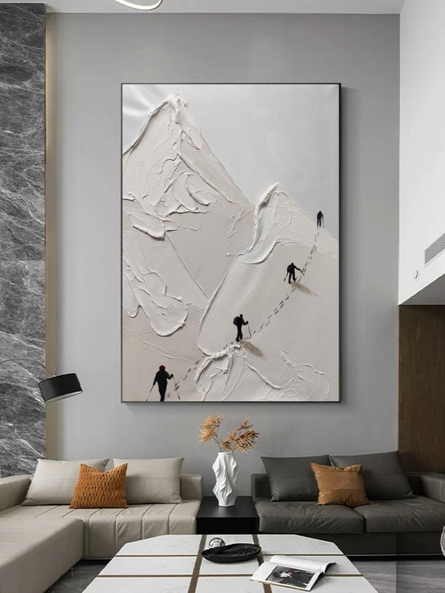 Plaster Art Texture Painting SG018 - Viarteart
