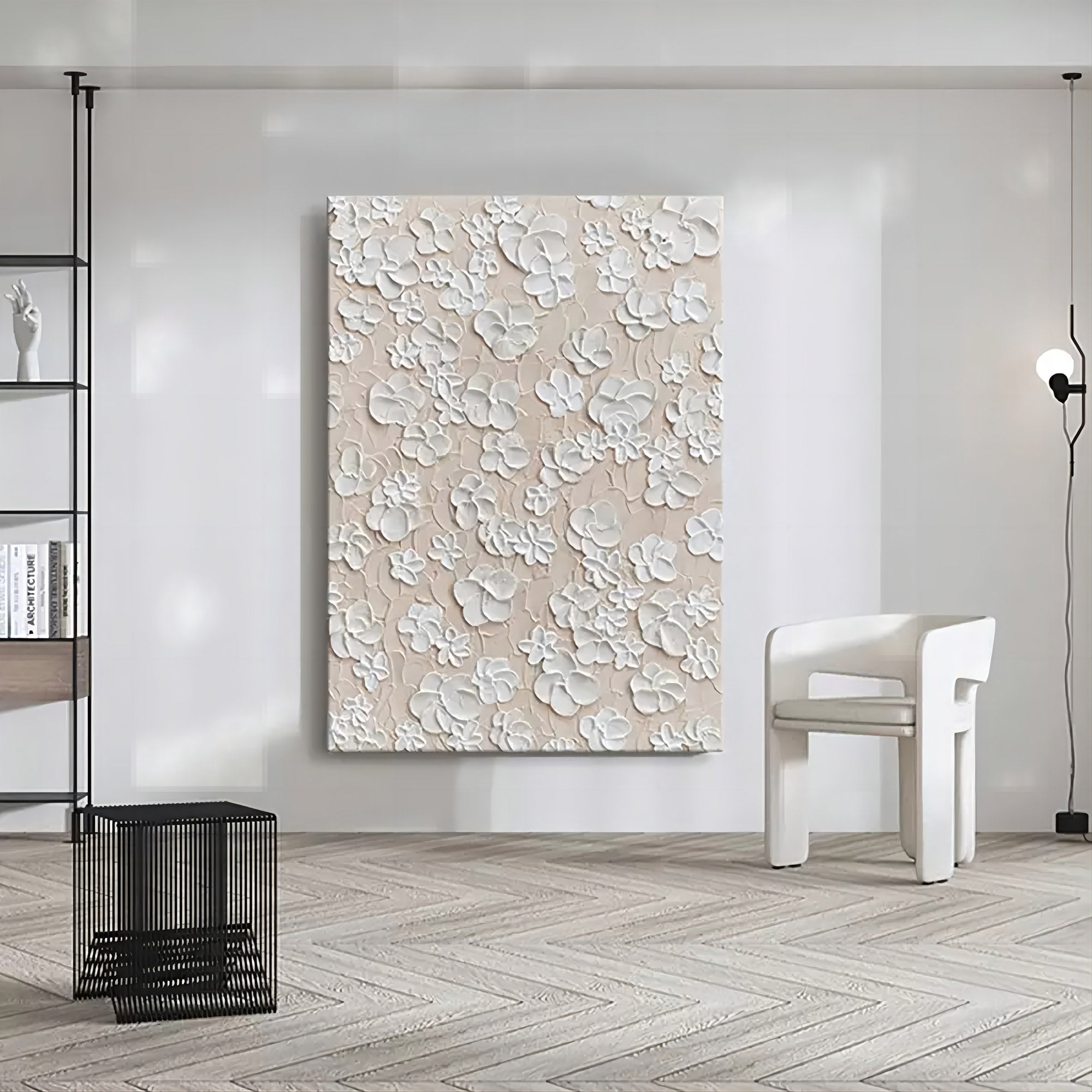 Plaster Art Texture Painting SG039 - Viarteart