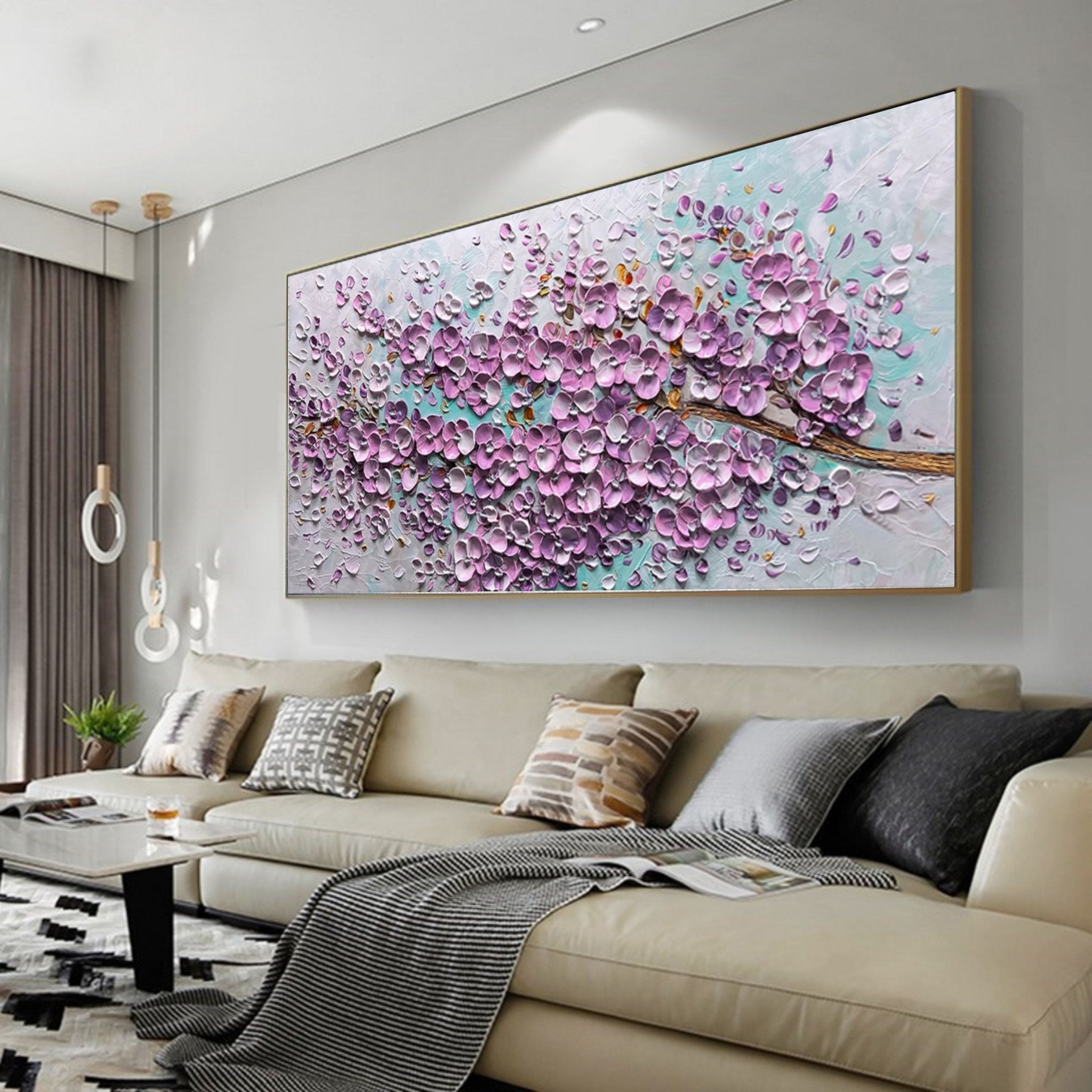 Plaster Art Texture Painting SG052 - Viarteart