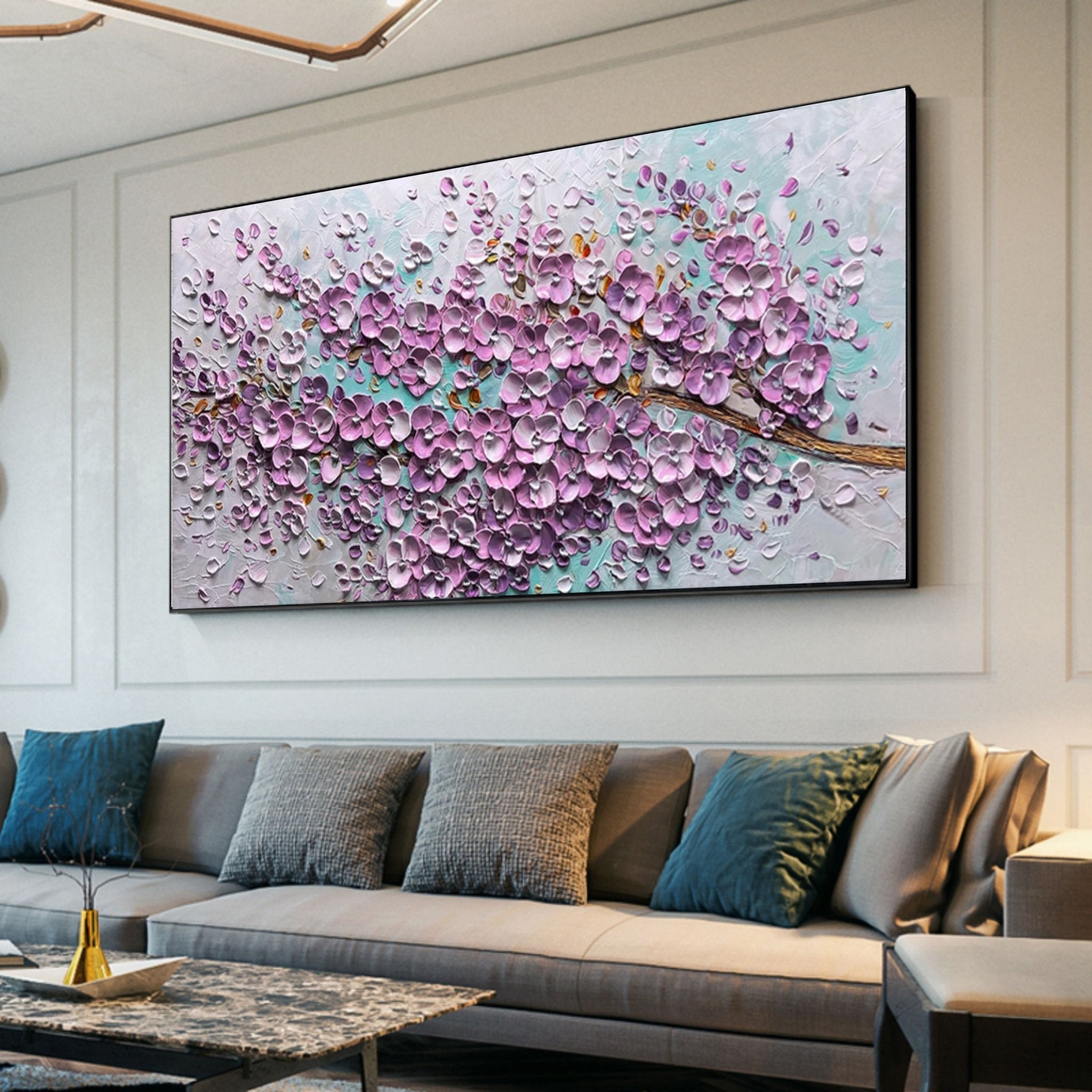 Plaster Art Texture Painting SG052 - Viarteart