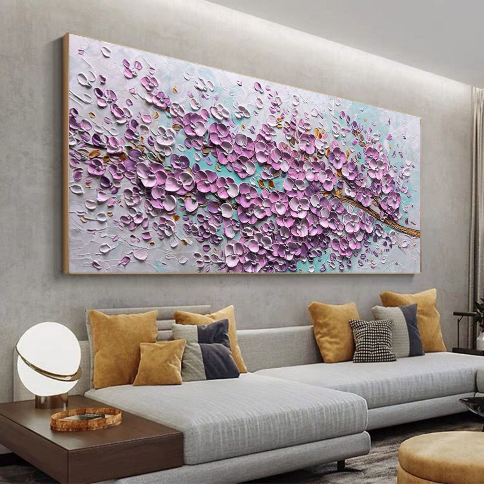 Plaster Art Texture Painting SG052 - Viarteart