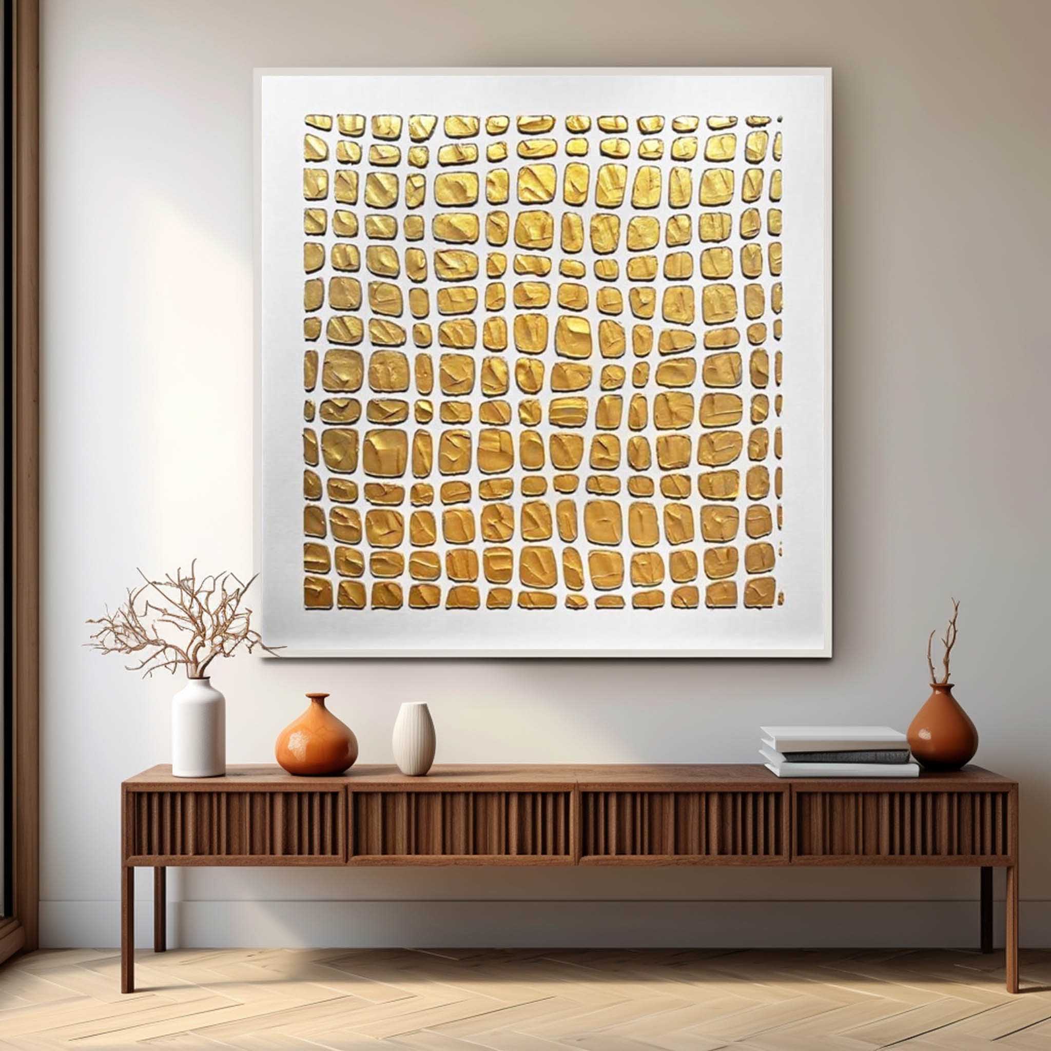 Plaster Art Texture Painting SG258 - Viarteart
