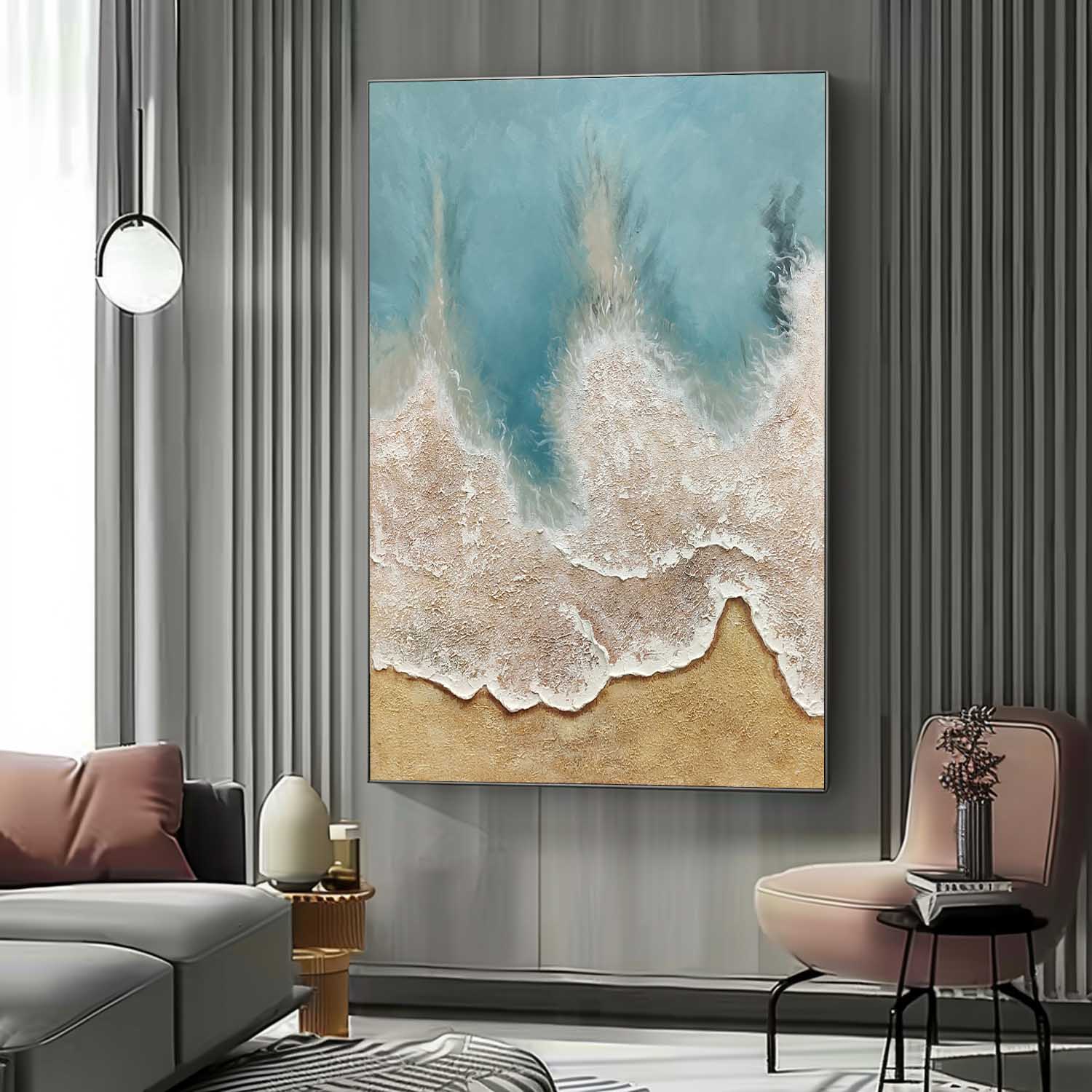 Plaster Art Texture Painting SG262 - Viarteart