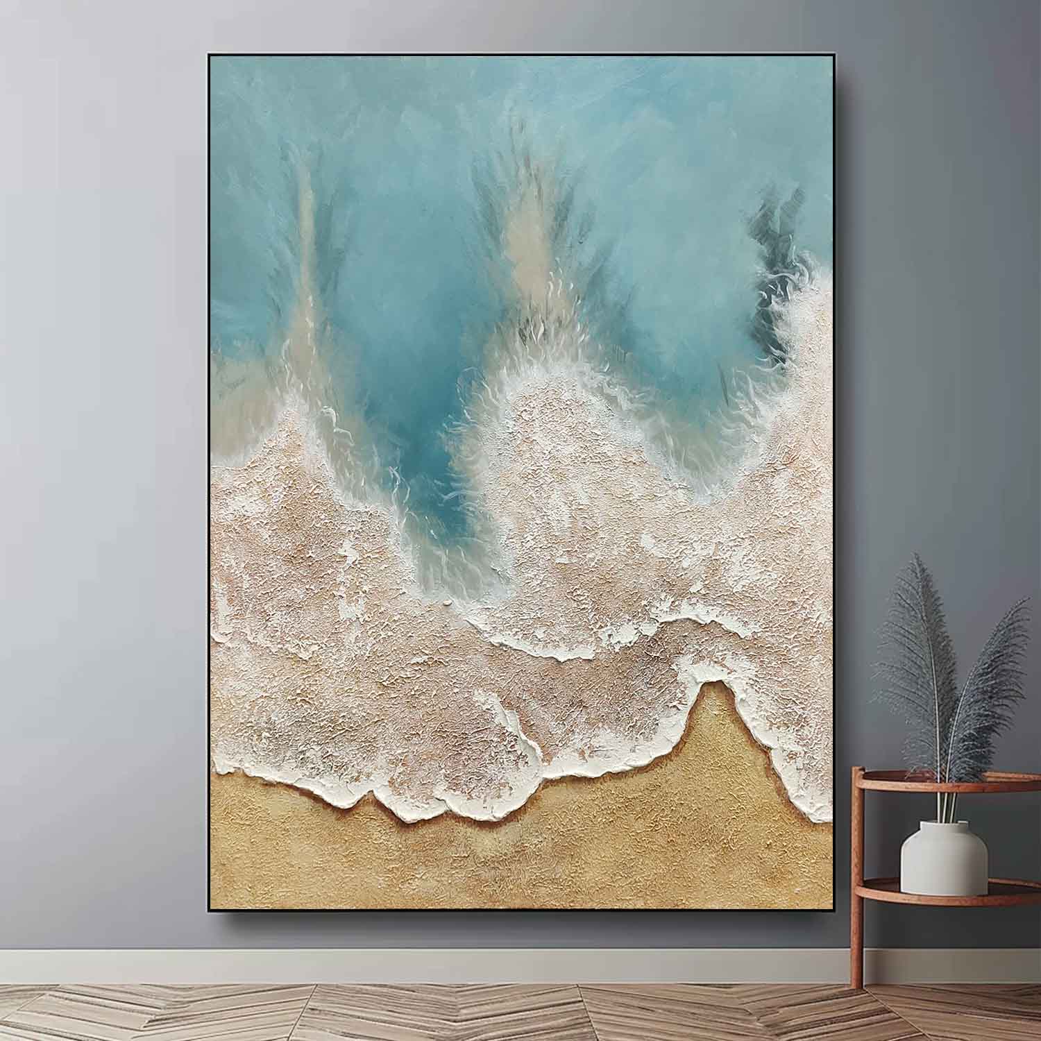 Plaster Art Texture Painting SG262 - Viarteart